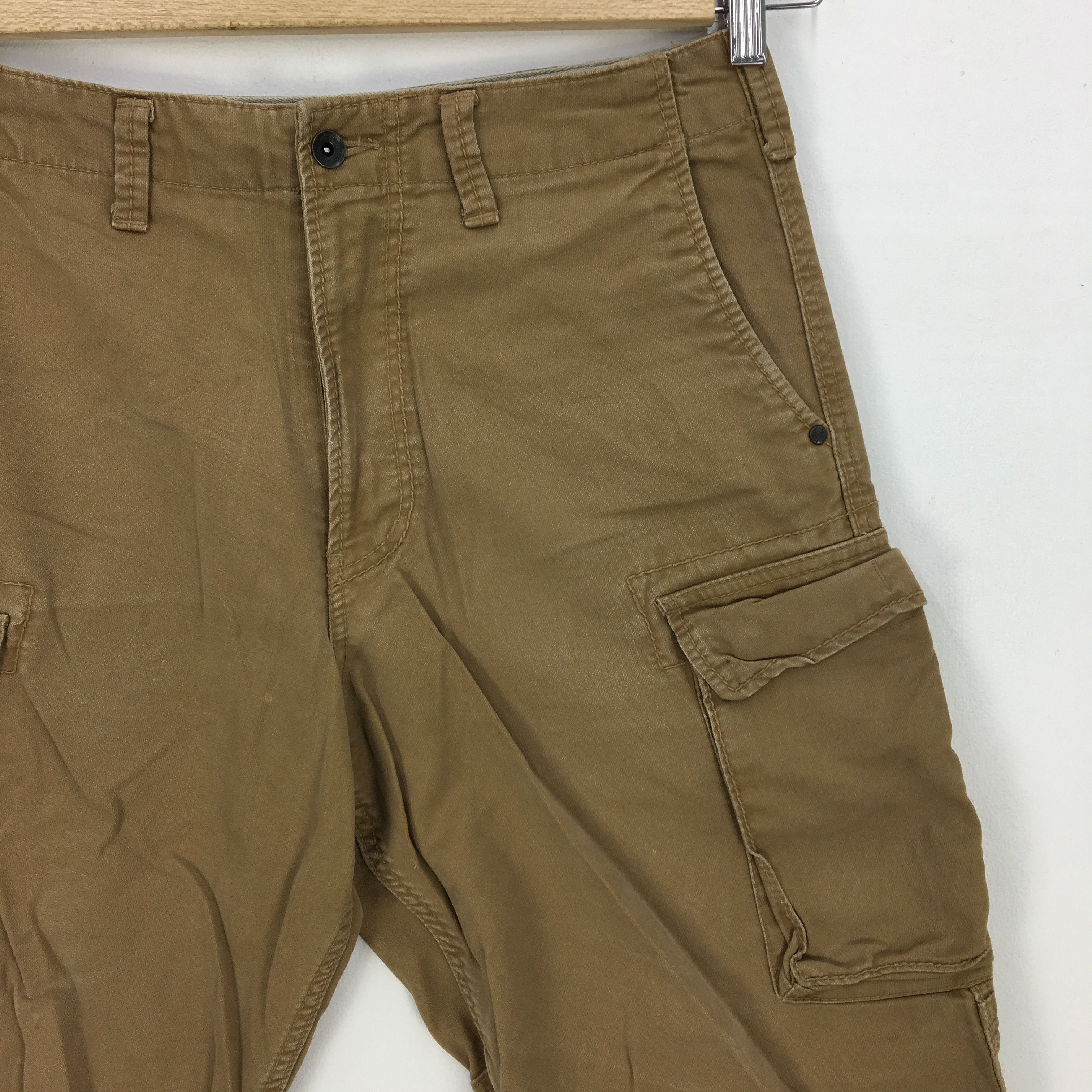 Japanese Brand × Vintage Tactical Cargo Pants Skater Multi Pocket Utility Trousers Size US 32 / EU 48 - 5 Thumbnail
