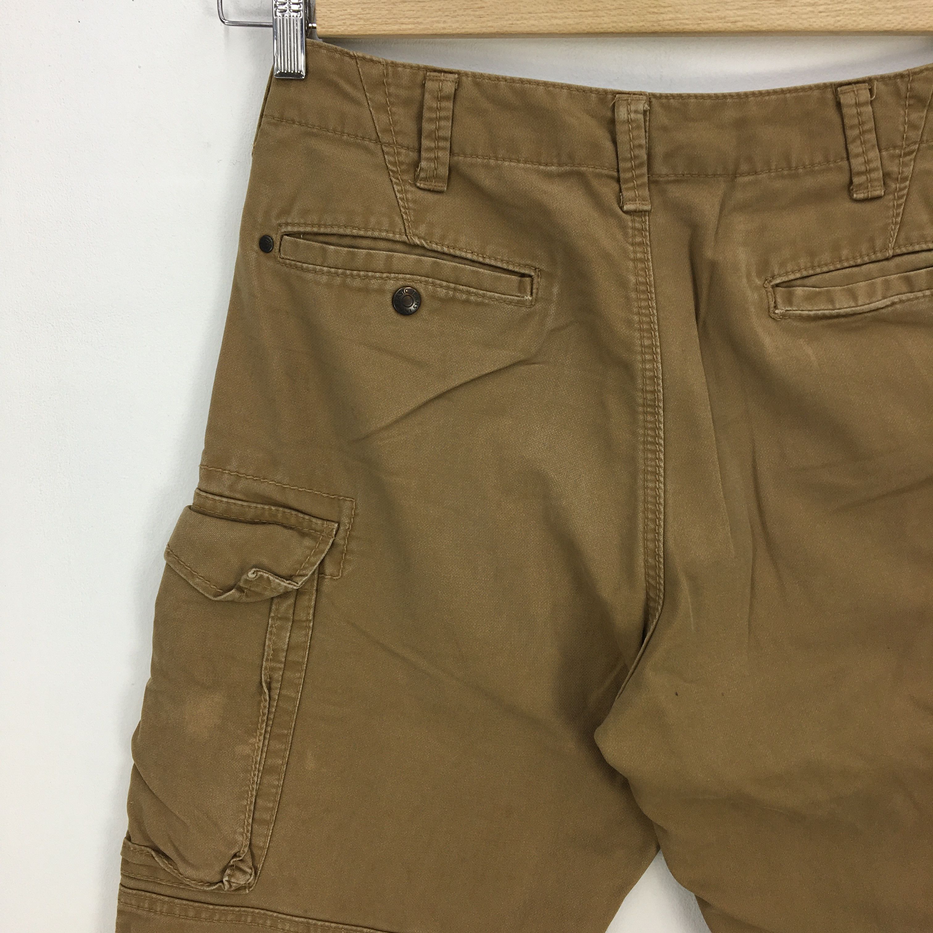 Japanese Brand × Vintage Tactical Cargo Pants Skater Multi Pocket Utility Trousers Size US 32 / EU 48 - 6 Thumbnail