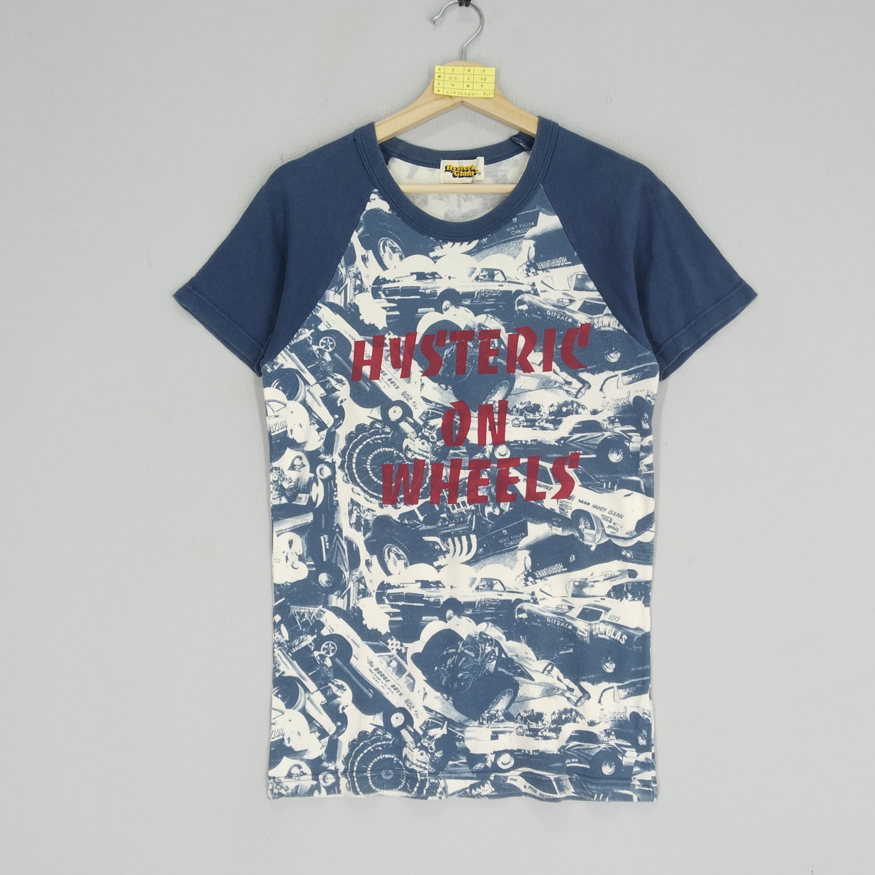 Vintage Collectibles Hysteric Glamour On Wheels T-shirt