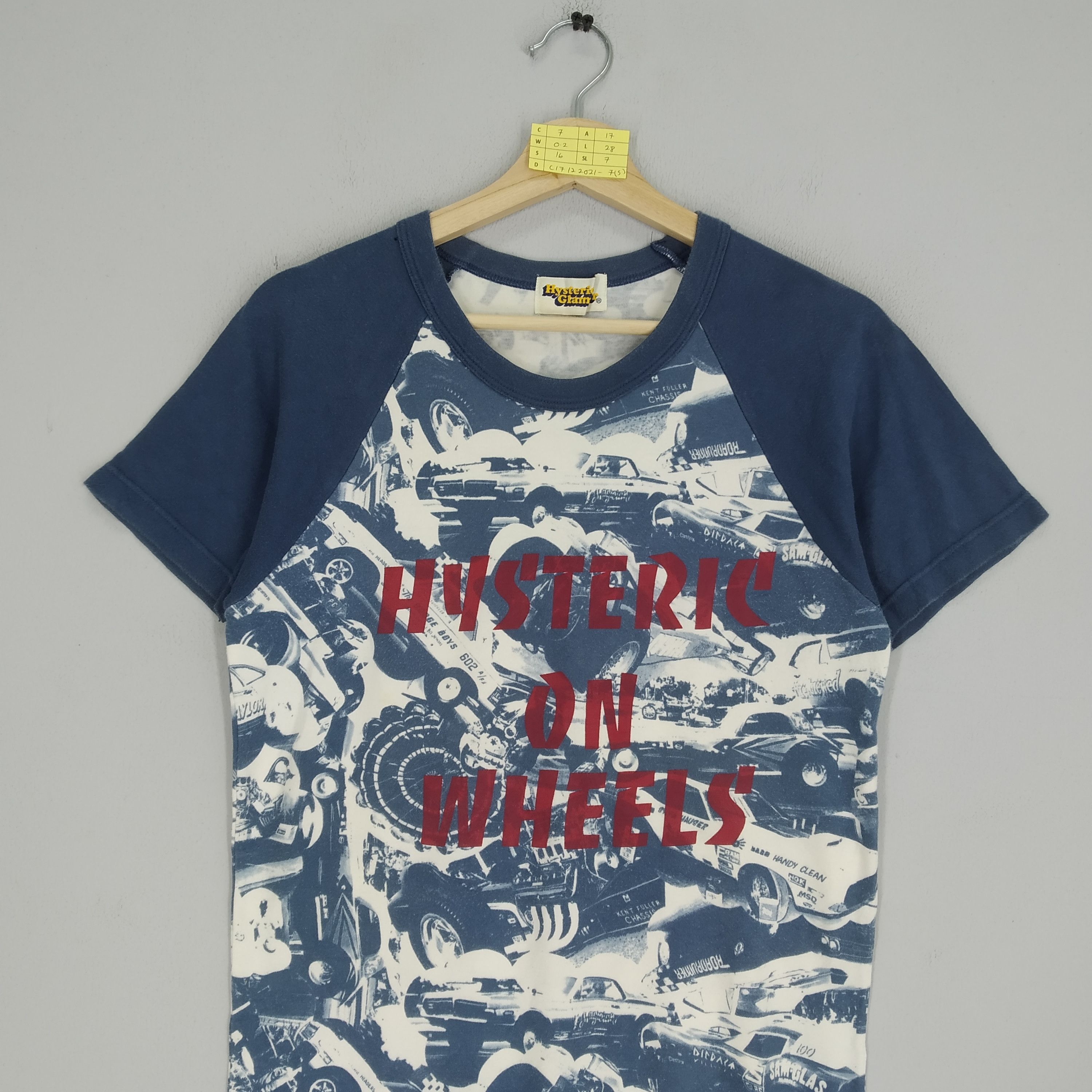 Hysteric Glamour Vintage Collectibles Hysteric Glamour On Wheels T-shirt Size US S / EU 44-46 / 1 - 3 Thumbnail