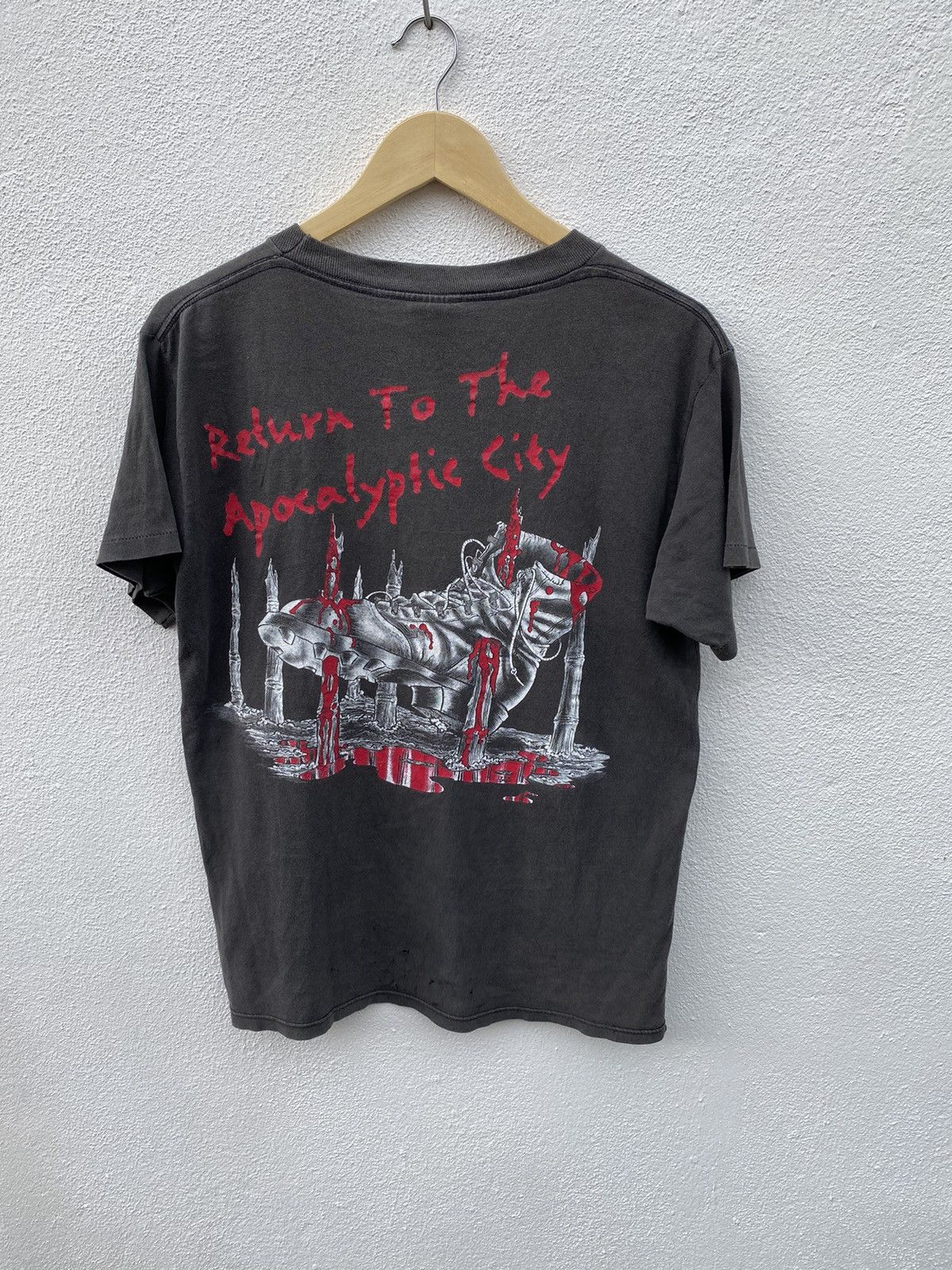 Band Tees Vintage Testament pushead faded shirt Size US L / EU 52-54 / 3 - 14 Thumbnail