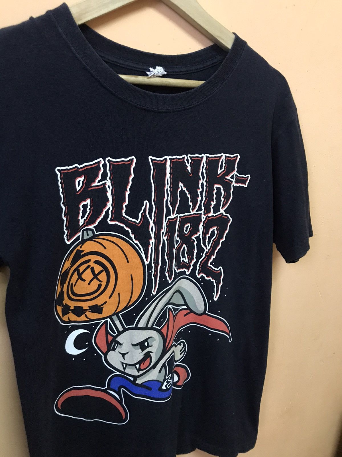 Band Tees × Vintage ‼️VTG BLINK 182 HELLOWEEN TSHIRT ‼️ Size US S / EU 44-46 / 1 - 2 Thumbnail