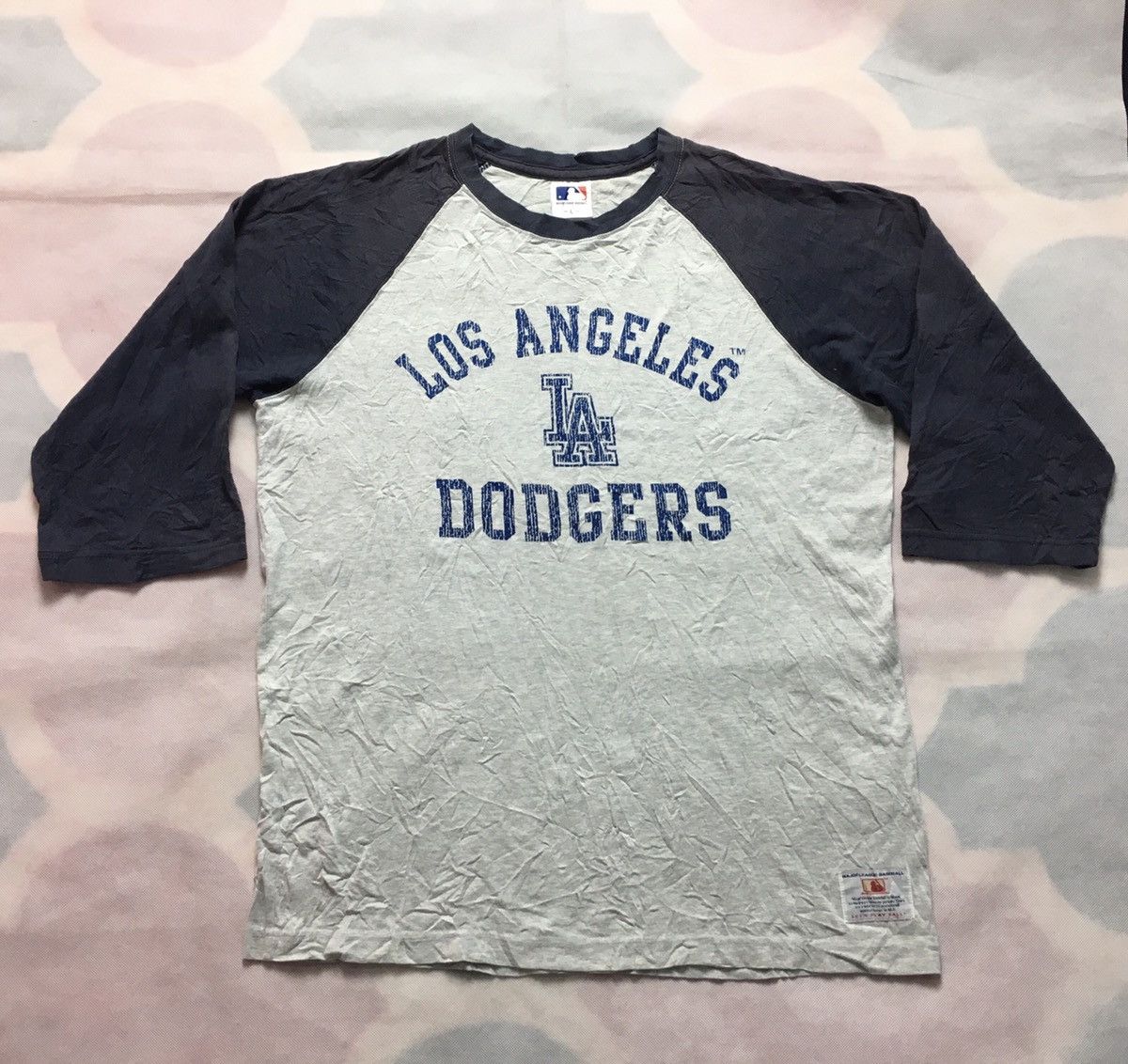 MLB Los Angeles Dodgers 3q Raglan Tee Shirt | Grailed