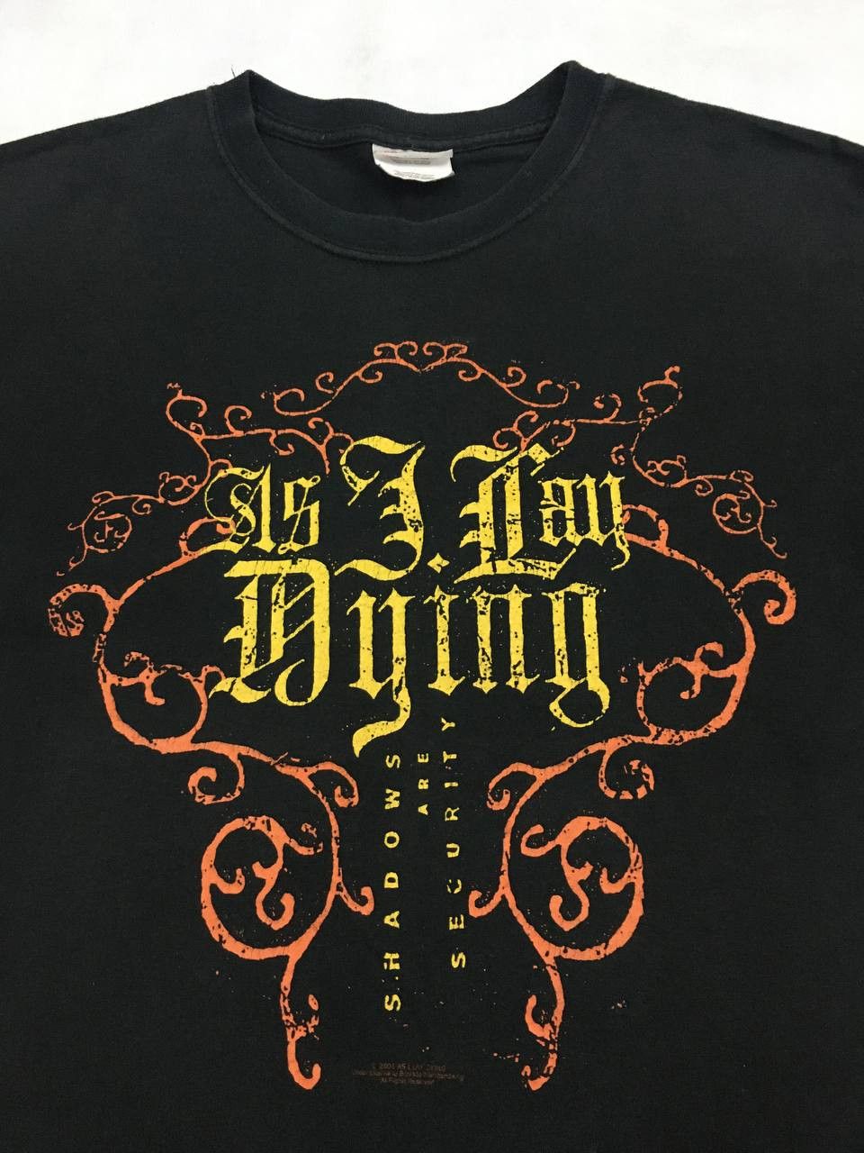 Band Tees × Vintage Vintage Y2k As I Lay Dying Metal Core Band Tee Size US M / EU 48-50 / 2 - 2 Thumbnail
