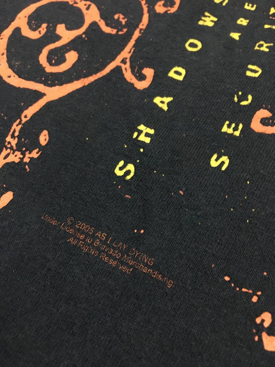 Band Tees × Vintage Vintage Y2k As I Lay Dying Metal Core Band Tee Size US M / EU 48-50 / 2 - 3 Thumbnail