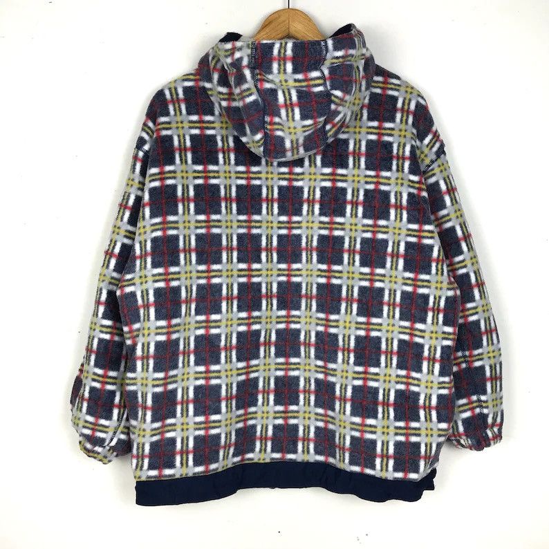 Ellesse × Vintage 🔥STEALS🔥 Vintage 90s Ellesse Bulldog Reversible Plaid Wool Size US L / EU 52-54 / 3 - 4 Thumbnail