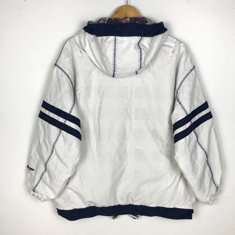 Ellesse × Vintage 🔥STEALS🔥 Vintage 90s Ellesse Bulldog Reversible Plaid Wool Size US L / EU 52-54 / 3 - 2 Thumbnail