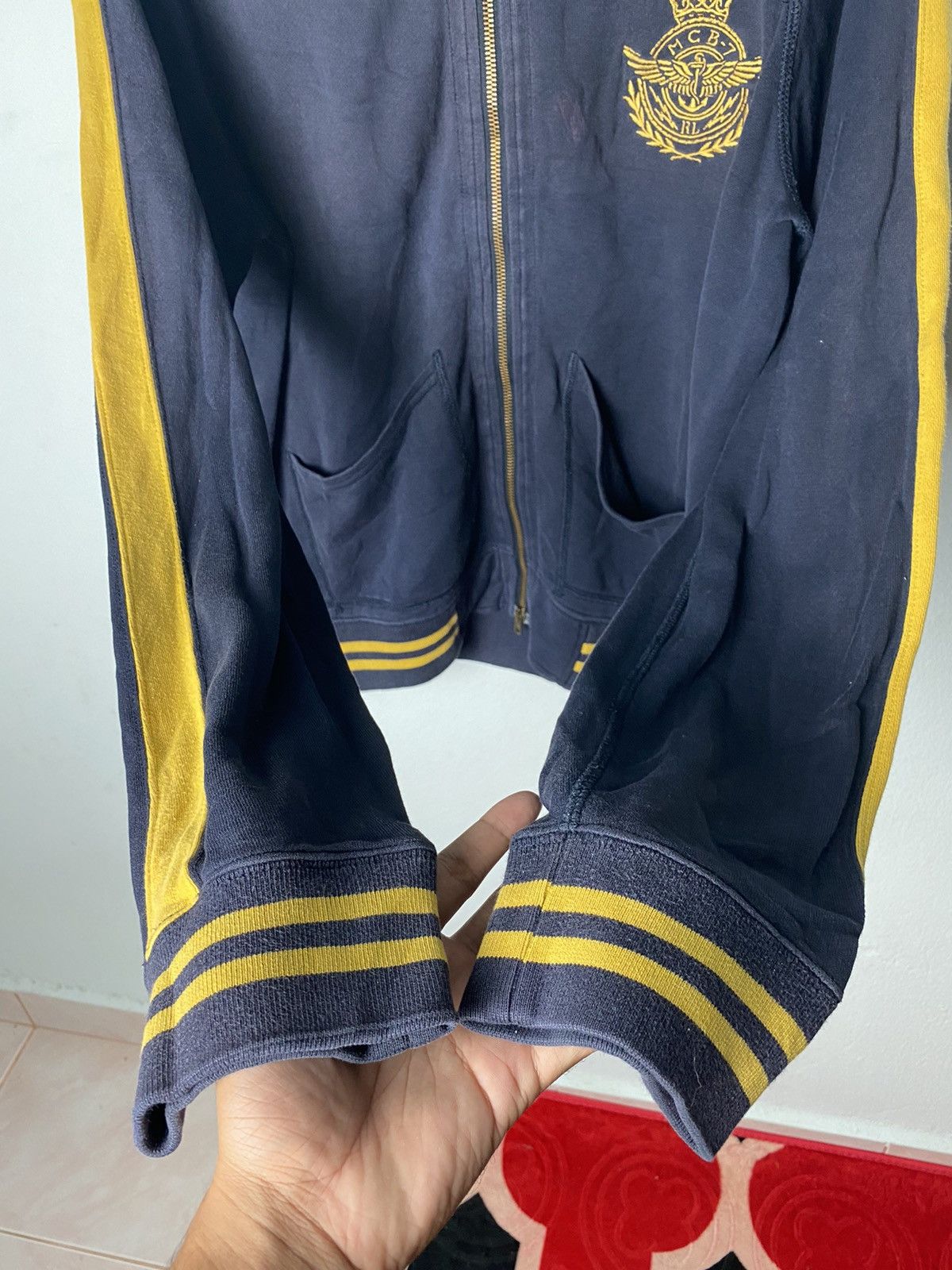 Polo Ralph Lauren × Ralph Lauren × Vintage Vintage Polo Ralph Lauren Sweatshirt Zipper Jacket Size US L / EU 52-54 / 3 - 4 Thumbnail