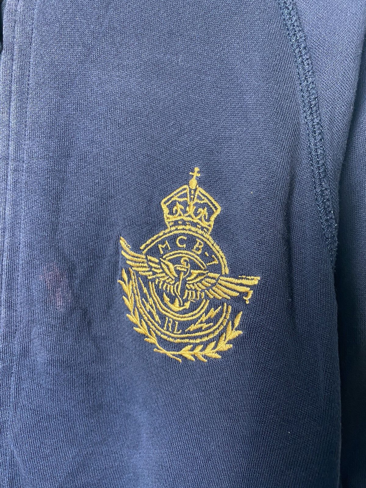 Polo Ralph Lauren × Ralph Lauren × Vintage Vintage Polo Ralph Lauren Sweatshirt Zipper Jacket Size US L / EU 52-54 / 3 - 2 Thumbnail