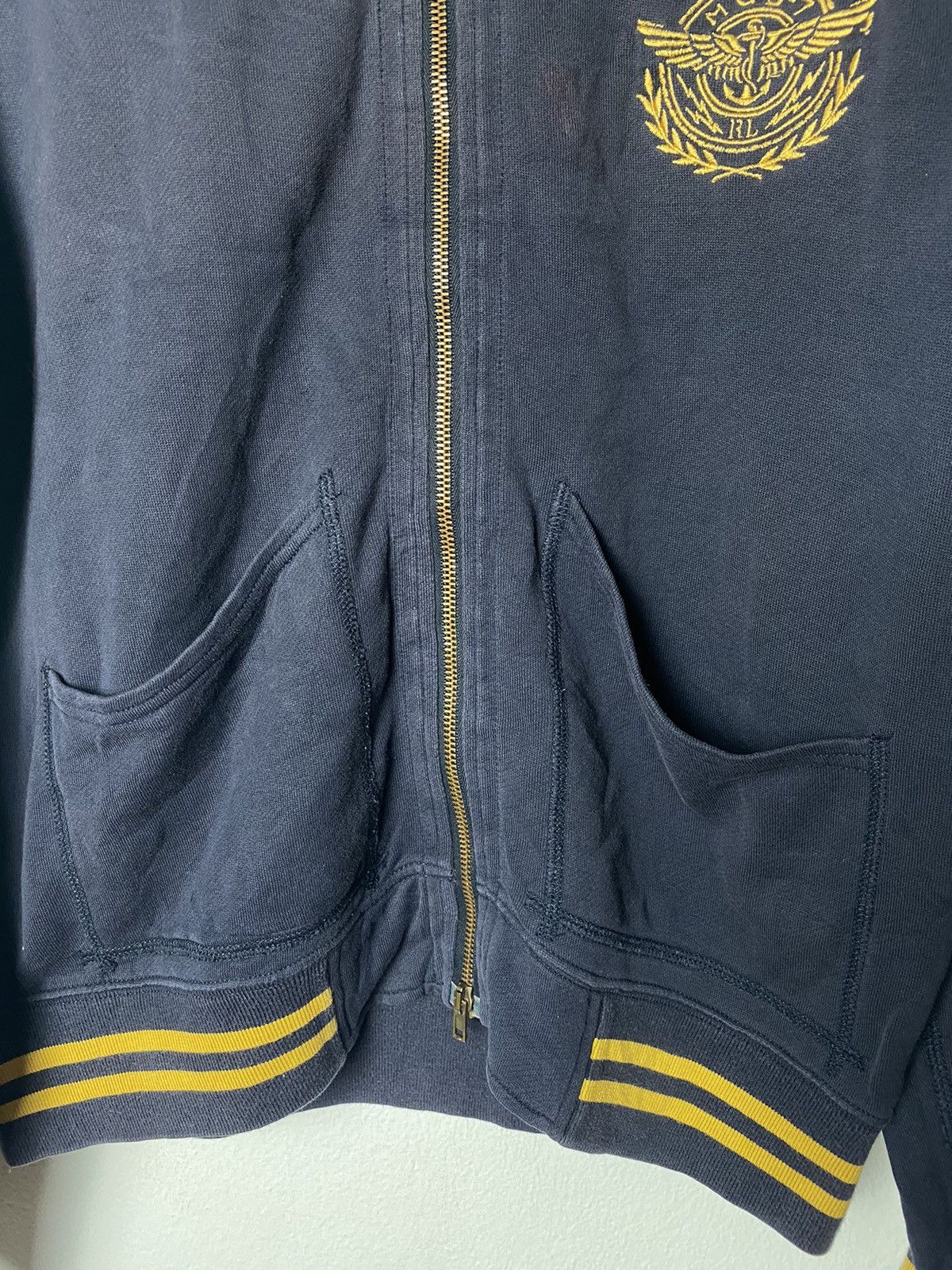 Polo Ralph Lauren × Ralph Lauren × Vintage Vintage Polo Ralph Lauren Sweatshirt Zipper Jacket Size US L / EU 52-54 / 3 - 5 Thumbnail