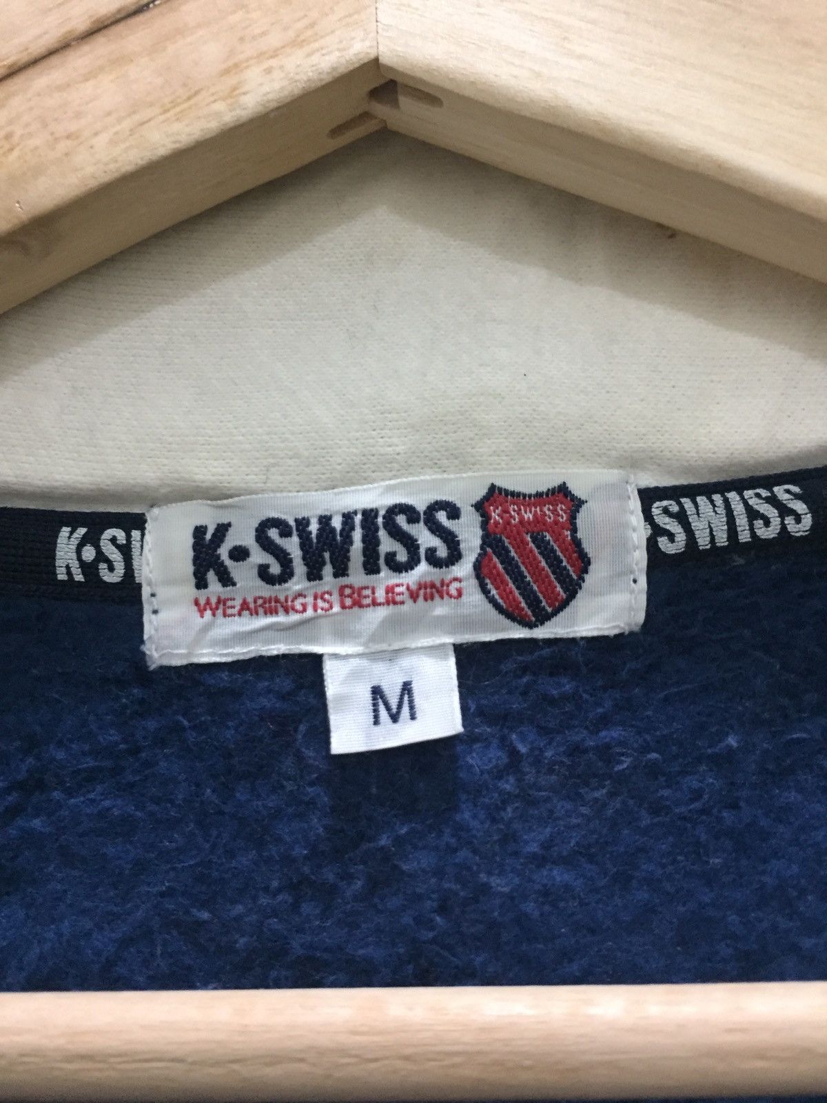 Japanese Brand × K-Swiss K-swiss sweatshirt big logo Size US M / EU 48-50 / 2 - 5 Thumbnail