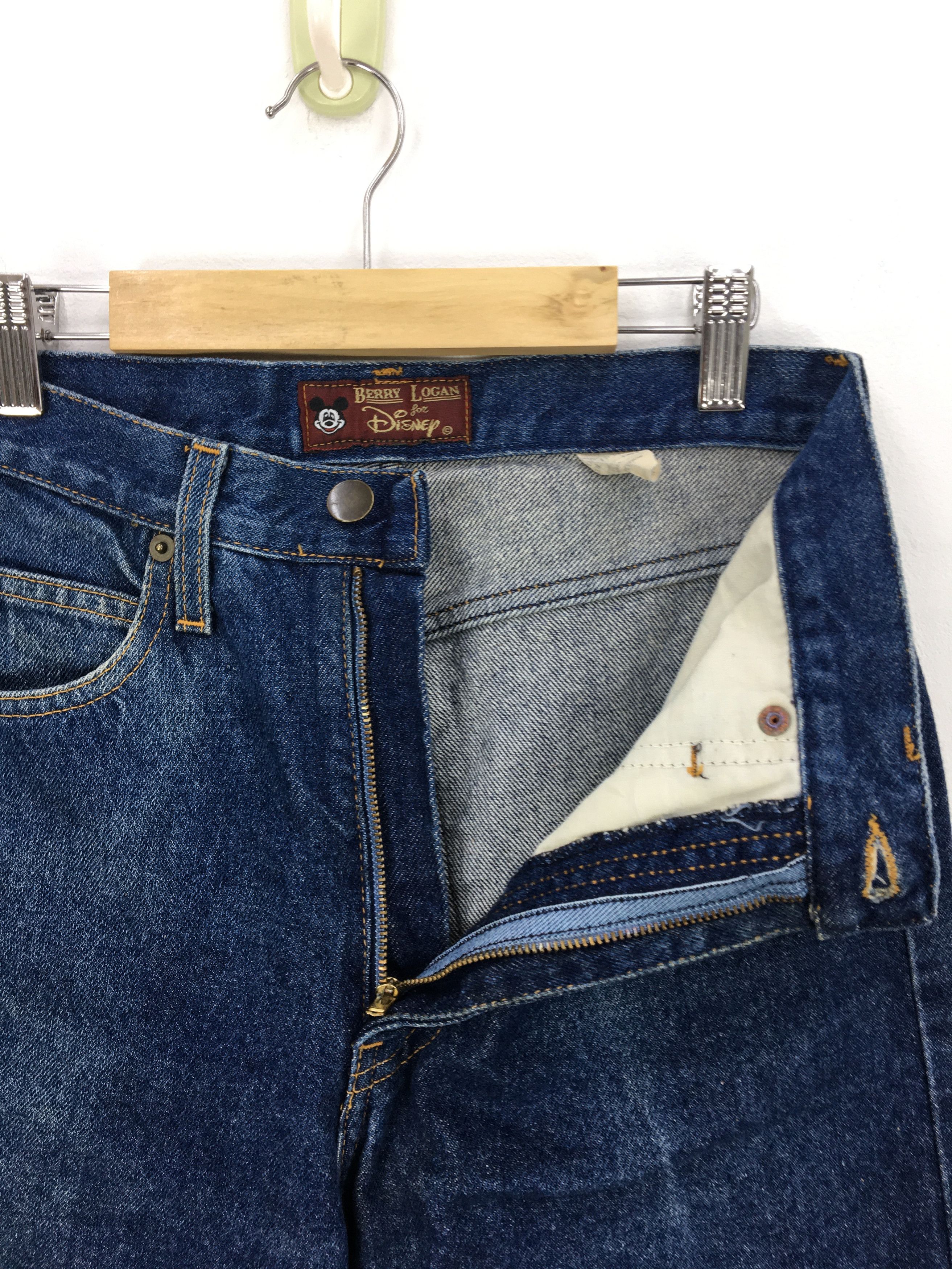 Disney Vintage Mickey Mouse Jeans Disney Cartoon Denim Pants Size 26" / US 2 / IT 38 - 6 Thumbnail