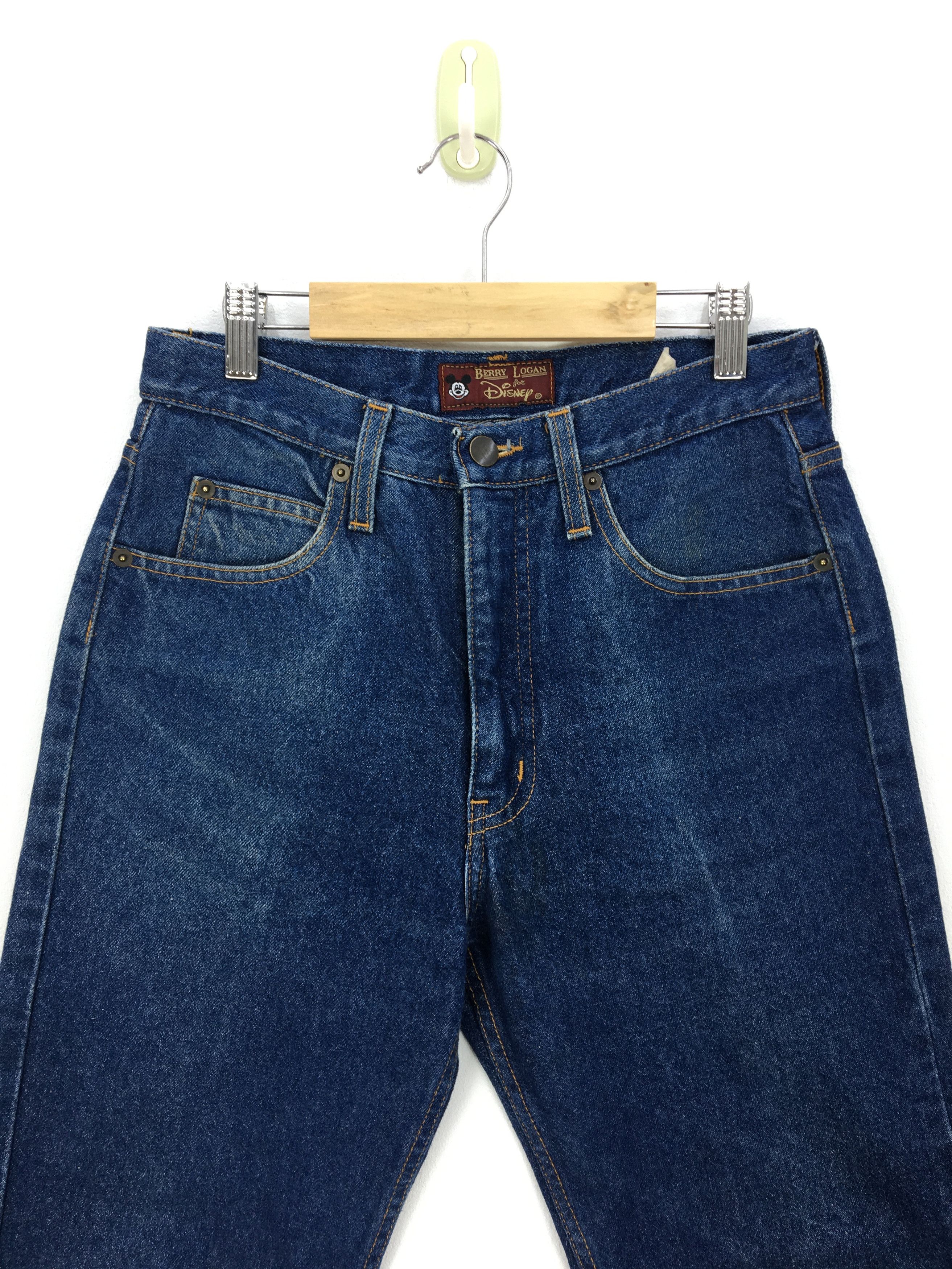 Disney Vintage Mickey Mouse Jeans Disney Cartoon Denim Pants Size 26" / US 2 / IT 38 - 4 Thumbnail