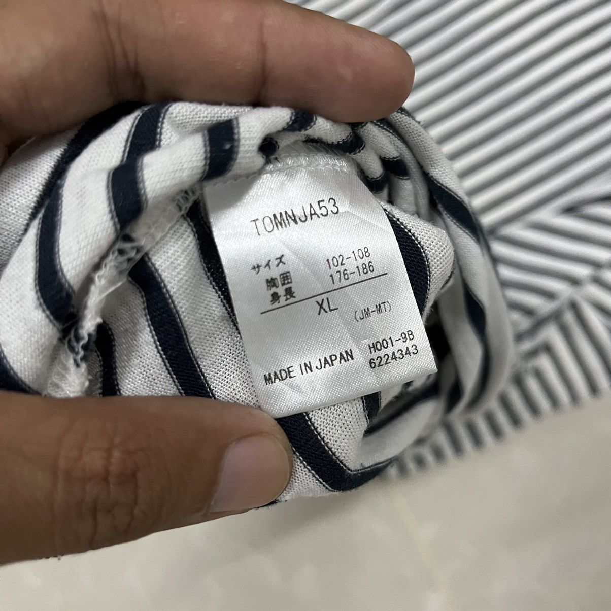 Marmot Marmot Single Pocket Stripe T Shirt Size US L / EU 52-54 / 3 - 6 Thumbnail