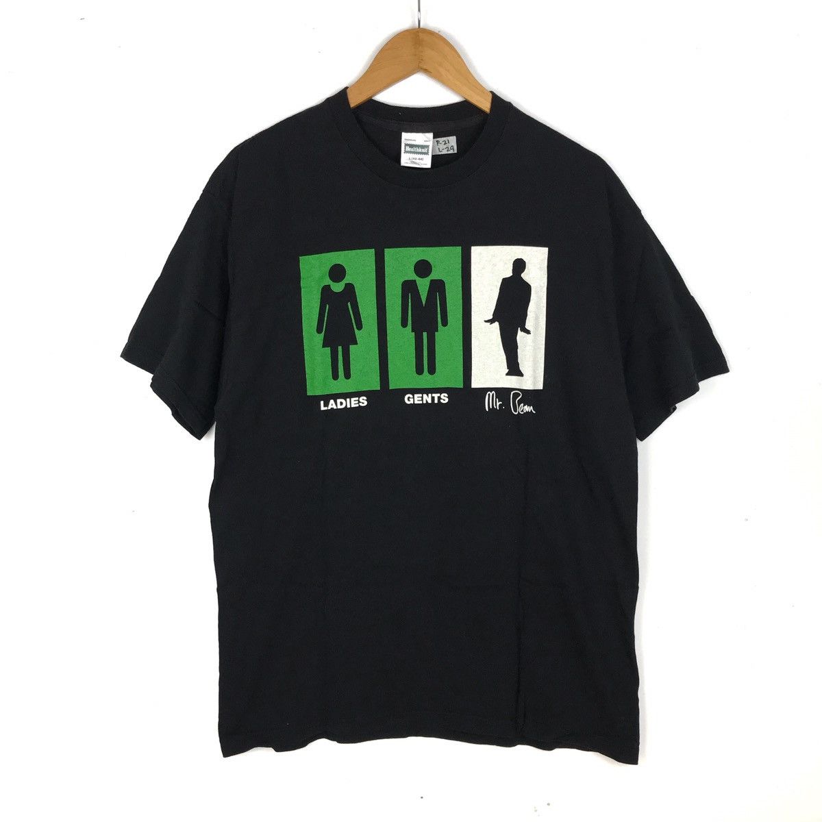 Vintage Vintage 90s Mr Bean Movie Promo Tee Size US L / EU 52-54 / 3 - 1 Thumbnail