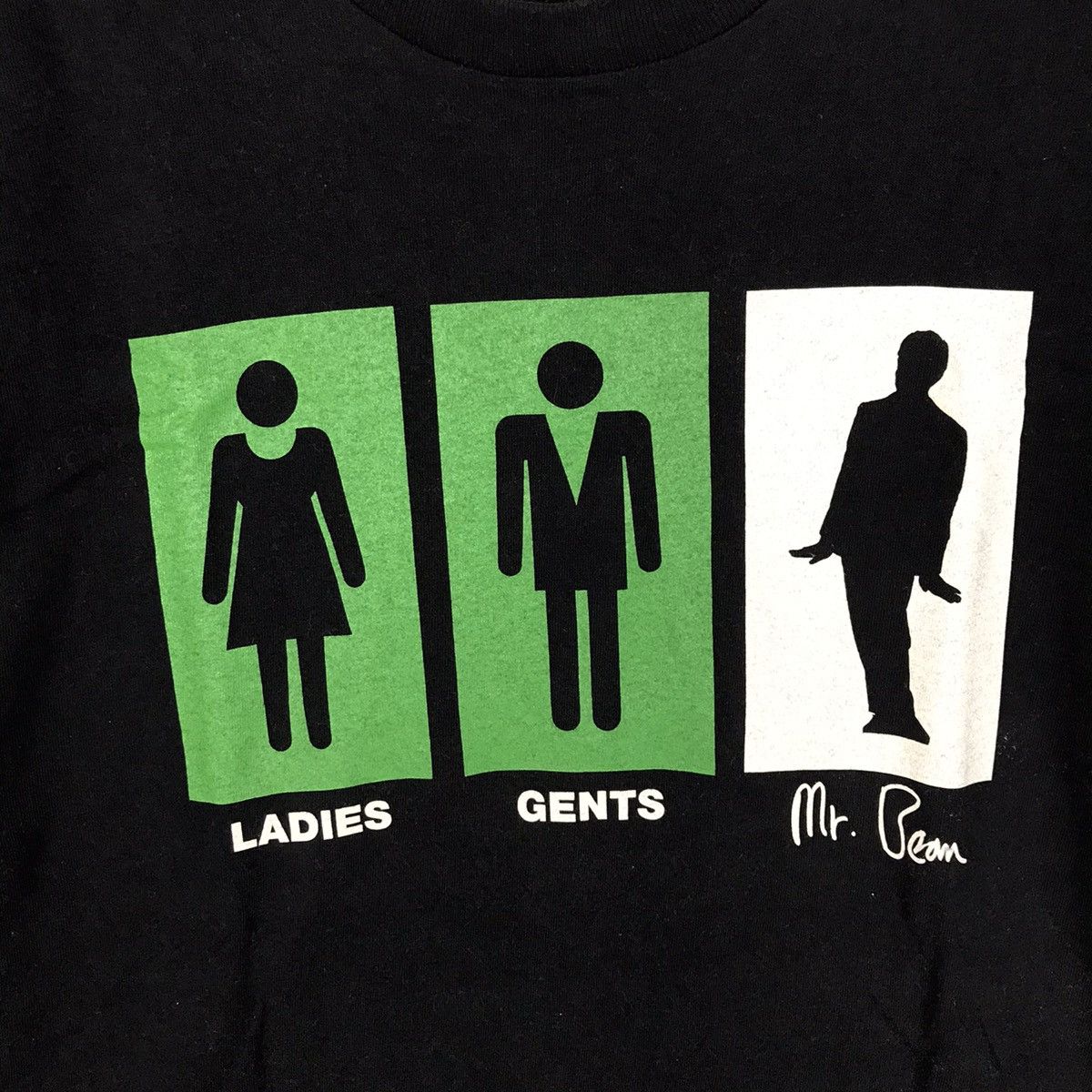 Vintage Vintage 90s Mr Bean Movie Promo Tee Size US L / EU 52-54 / 3 - 4 Thumbnail