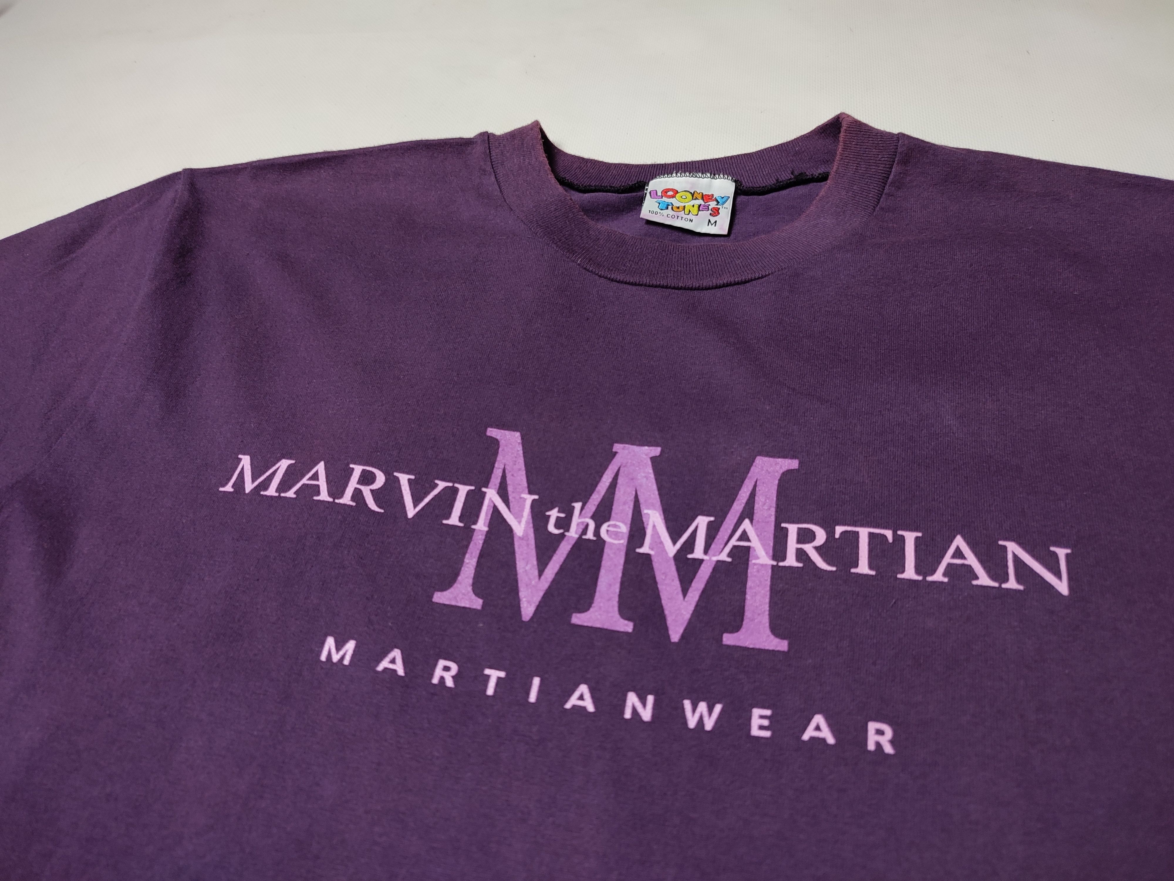 Vintage Vintage Cartoon Marvin the martian T-shirt Size US M / EU 48-50 / 2 - 11 Thumbnail