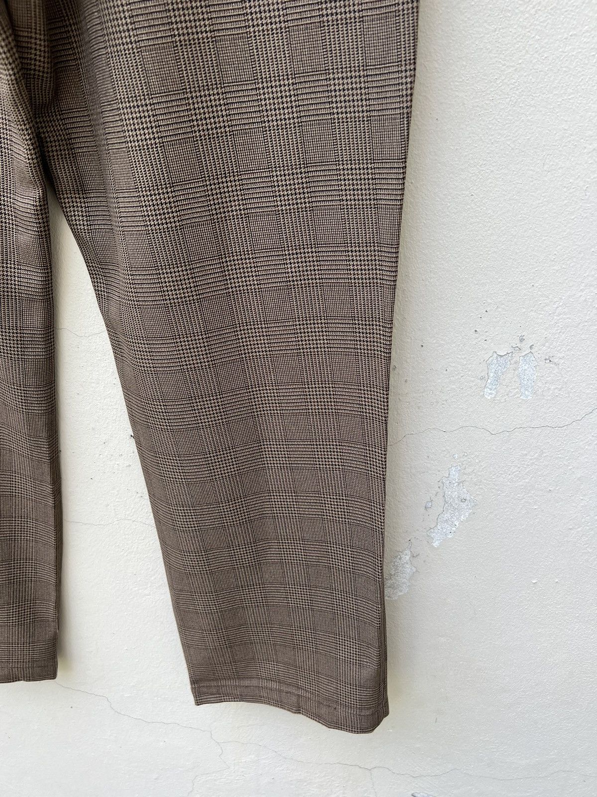 Freshjive Vintage 90s FRESHJIVE Checks Baggy Poly Trouser Pant Size US 33 - 18 Thumbnail