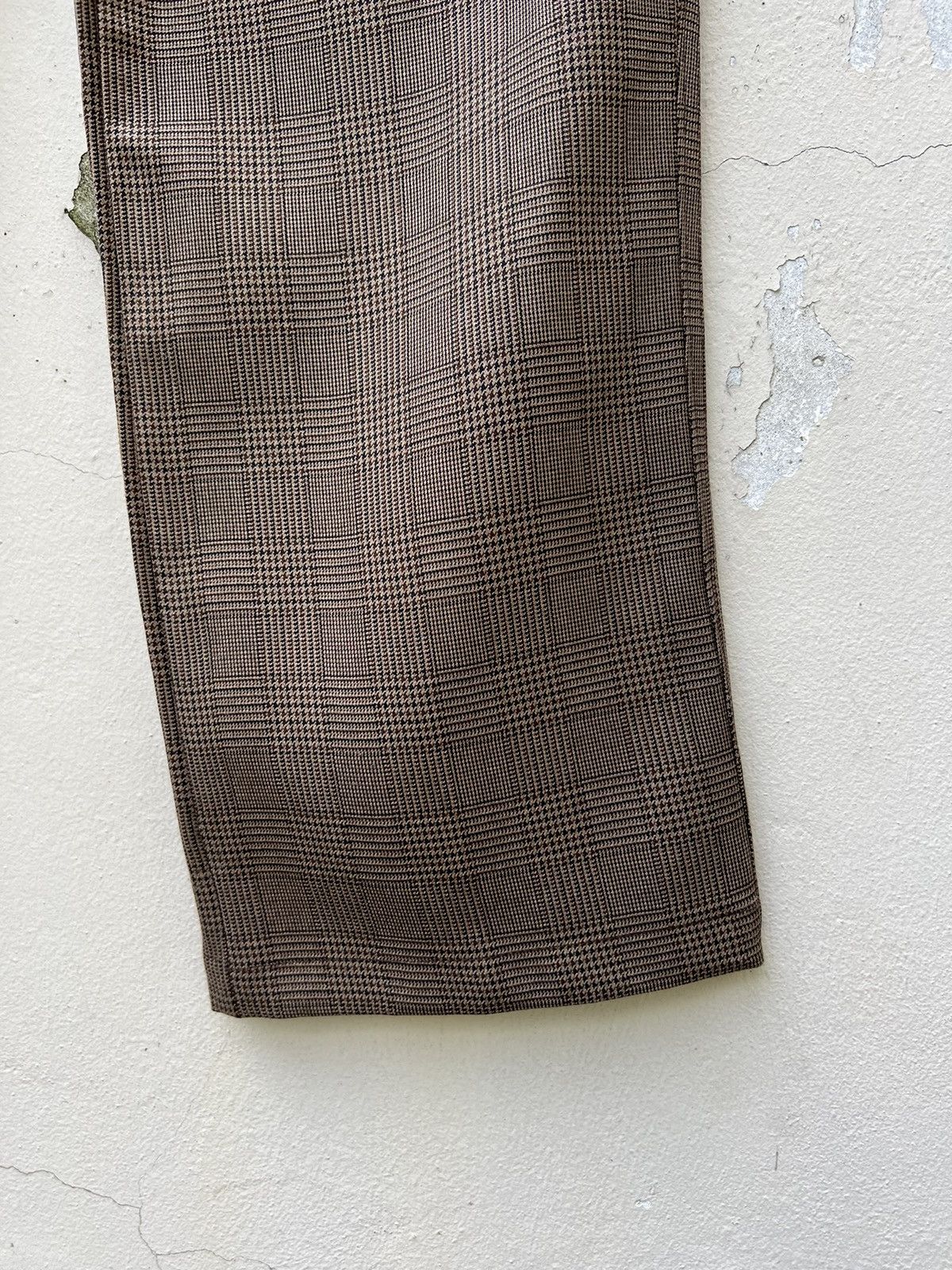 Freshjive Vintage 90s FRESHJIVE Checks Baggy Poly Trouser Pant Size US 33 - 13 Thumbnail