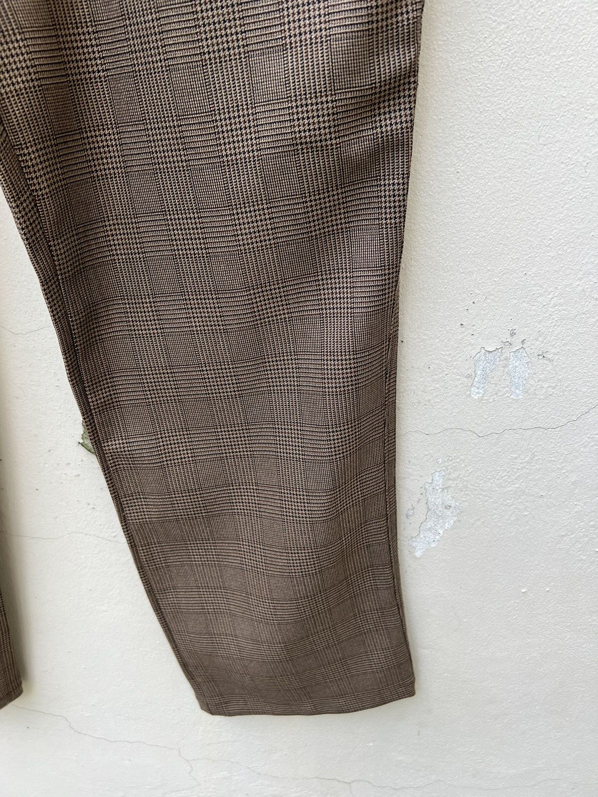 Freshjive Vintage 90s FRESHJIVE Checks Baggy Poly Trouser Pant Size US 33 - 12 Thumbnail