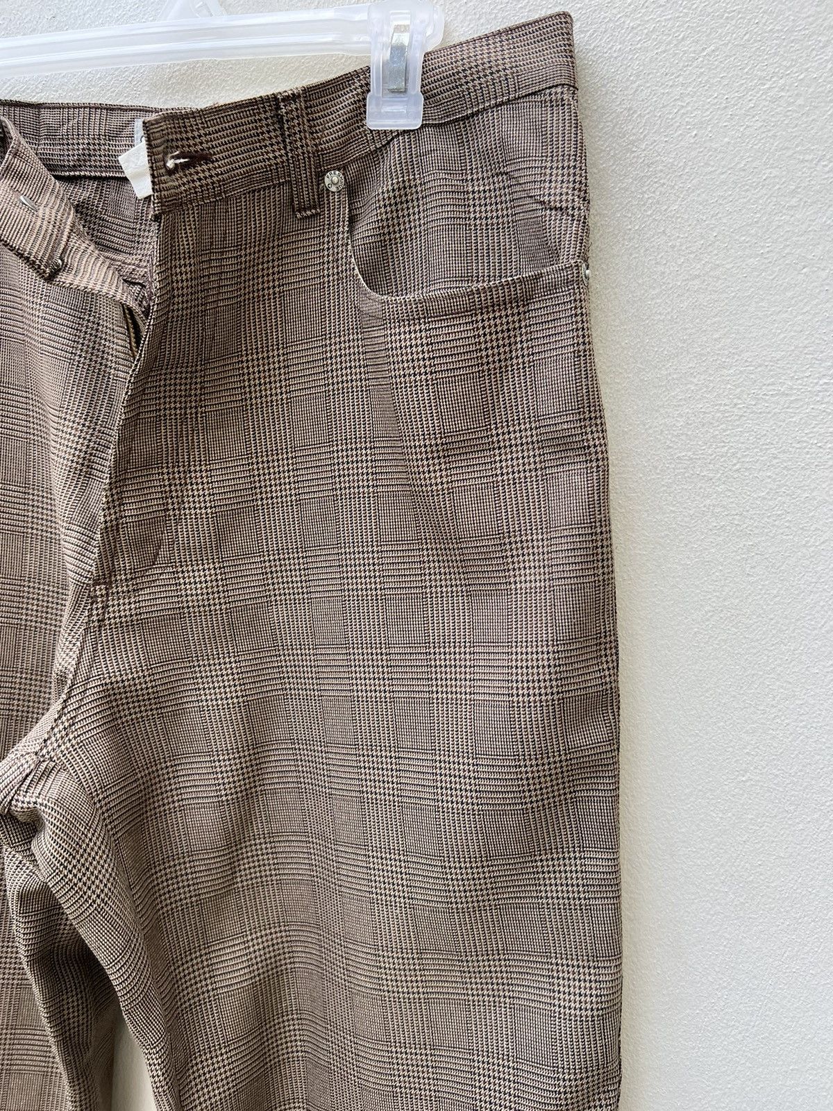 Freshjive Vintage 90s FRESHJIVE Checks Baggy Poly Trouser Pant Size US 33 - 11 Thumbnail