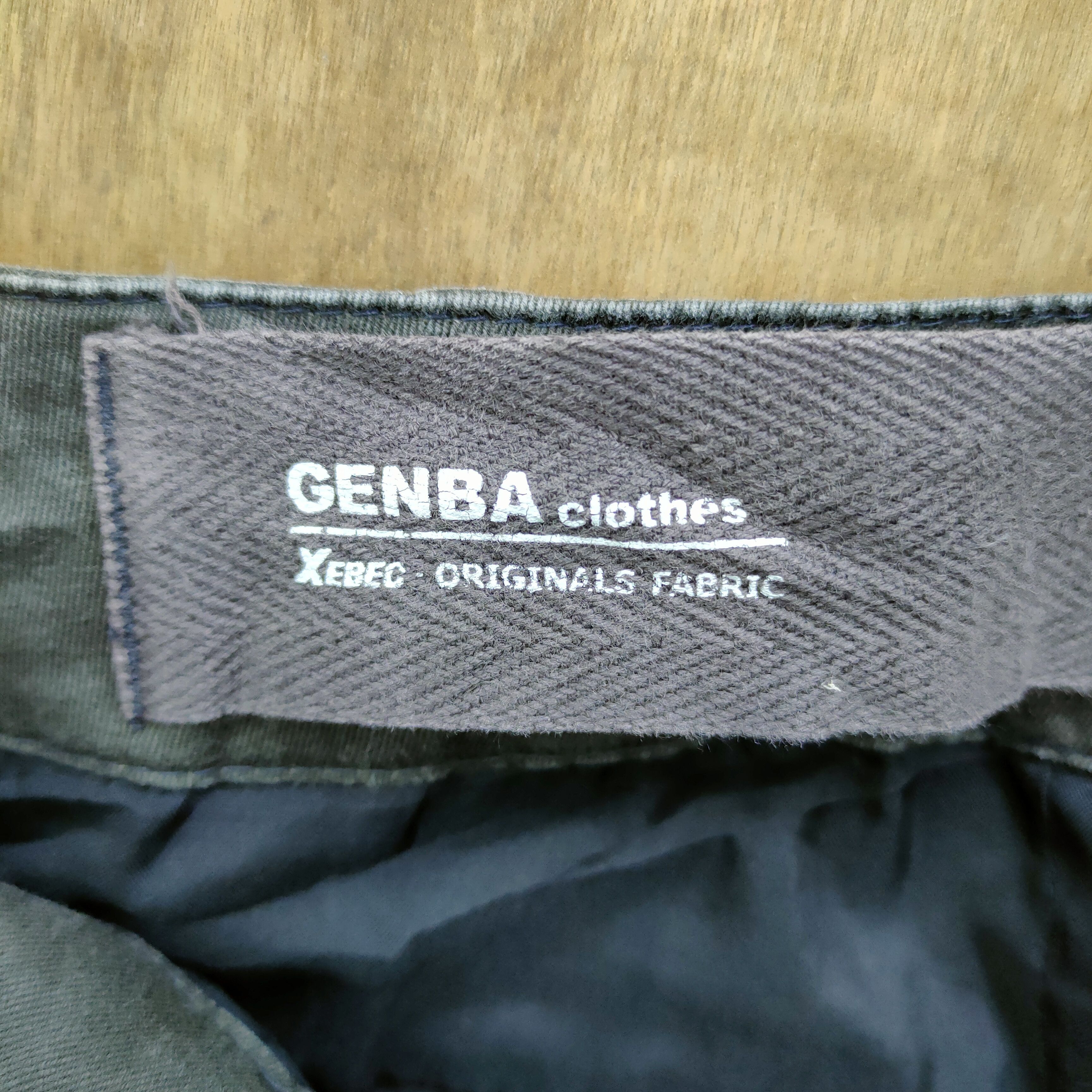 VINTAGE GENBA CARGO PANTS DAMAGE KNEE/ FADED COLOR
