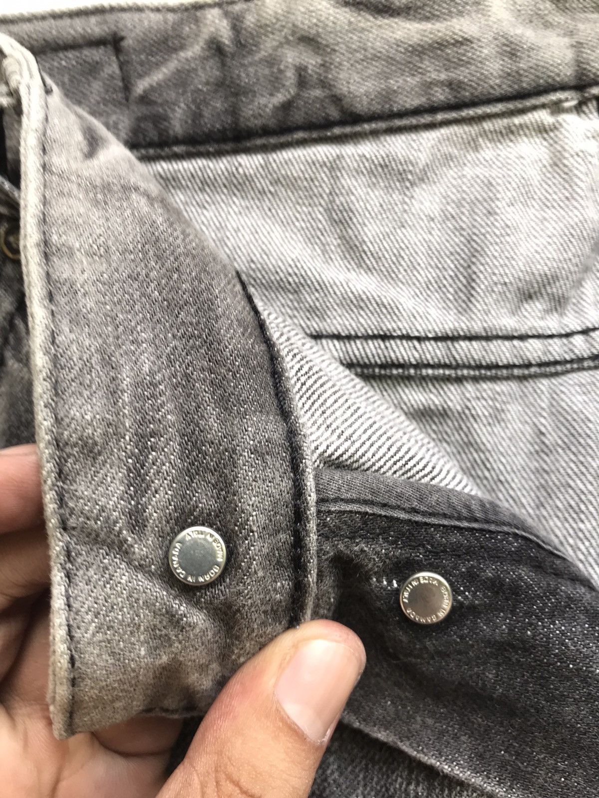 Dsquared2 Made in Italy Distressed Denim Paint Splatter Selvedge Size US 37 - 22 Thumbnail