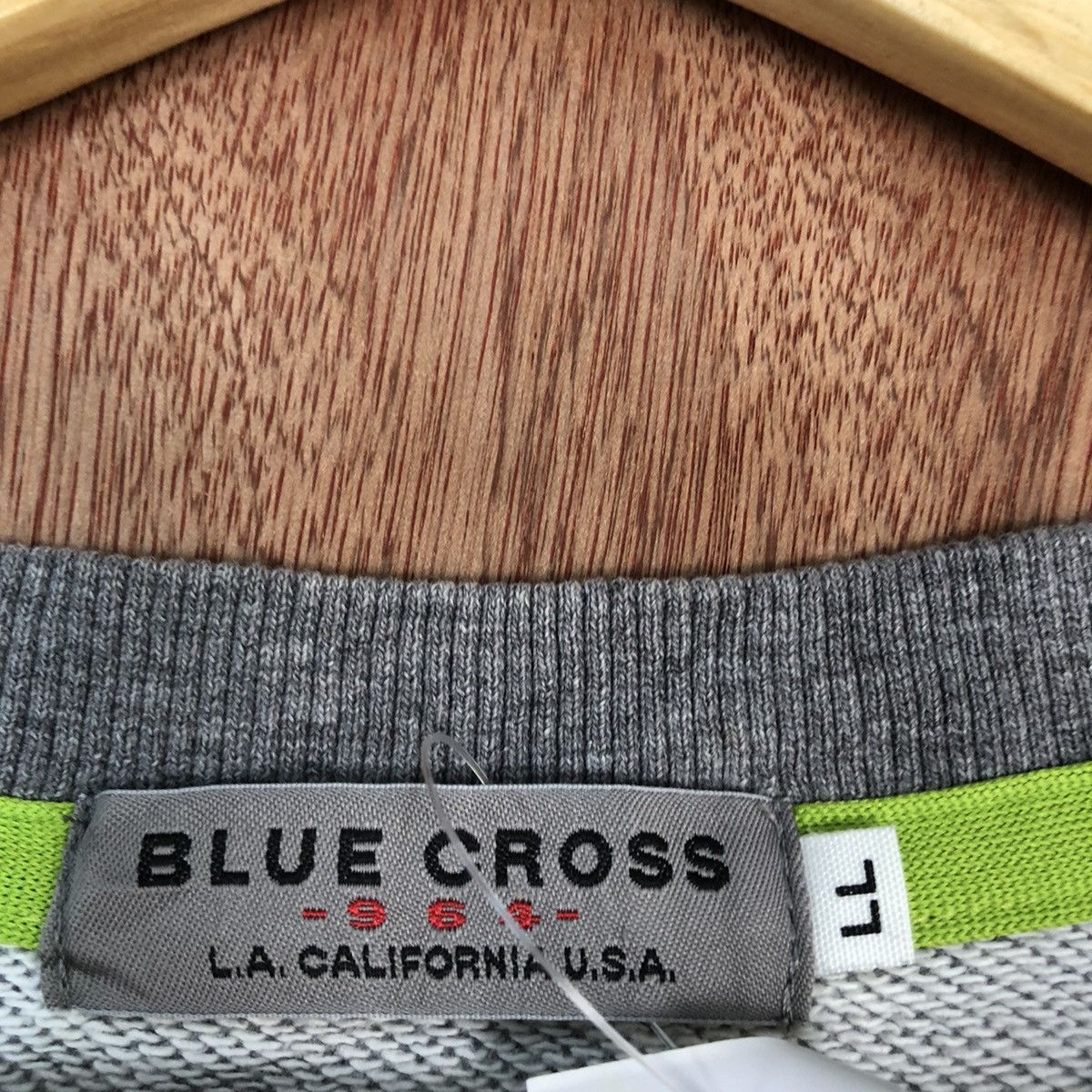Japanese Brand DLL Blue Cross Extreme Grey skull Sweatshirt #2062 Size M / US 6-8 / IT 42-44 - 11 Thumbnail