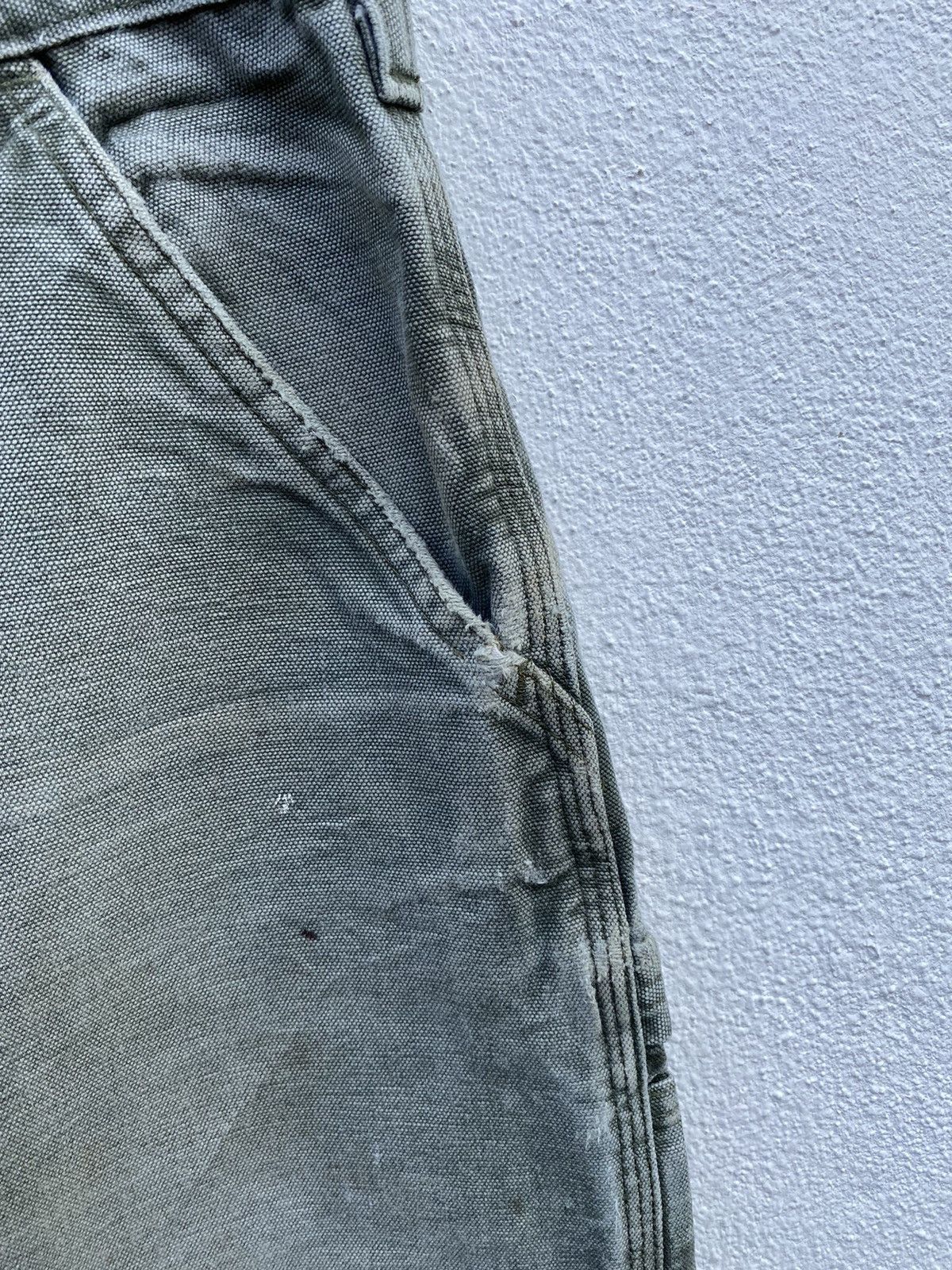 Carhartt × Vintage Vintage Carhartt Dungaree carpenter canvas cargo pants Size US 33 - 5 Thumbnail