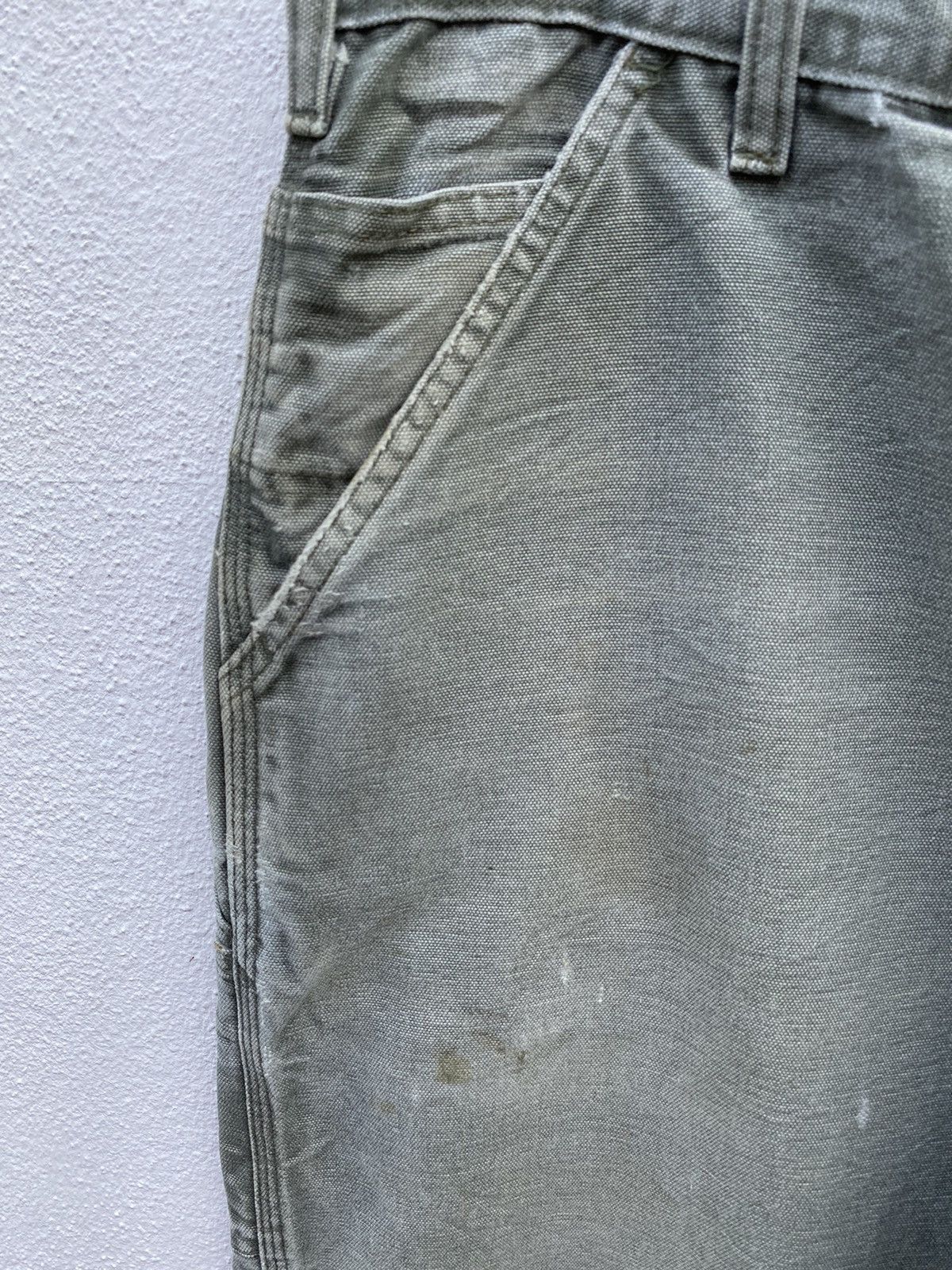 Carhartt × Vintage Vintage Carhartt Dungaree carpenter canvas cargo pants Size US 33 - 6 Thumbnail