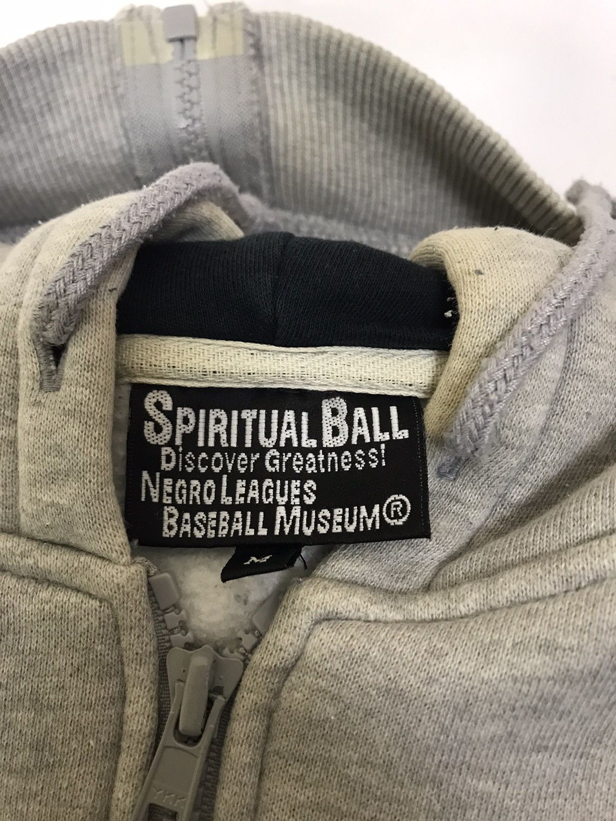 Vintage Negro Leagues Baseball Museum Hoodie Size US M / EU 48-50 / 2 - 18 Thumbnail