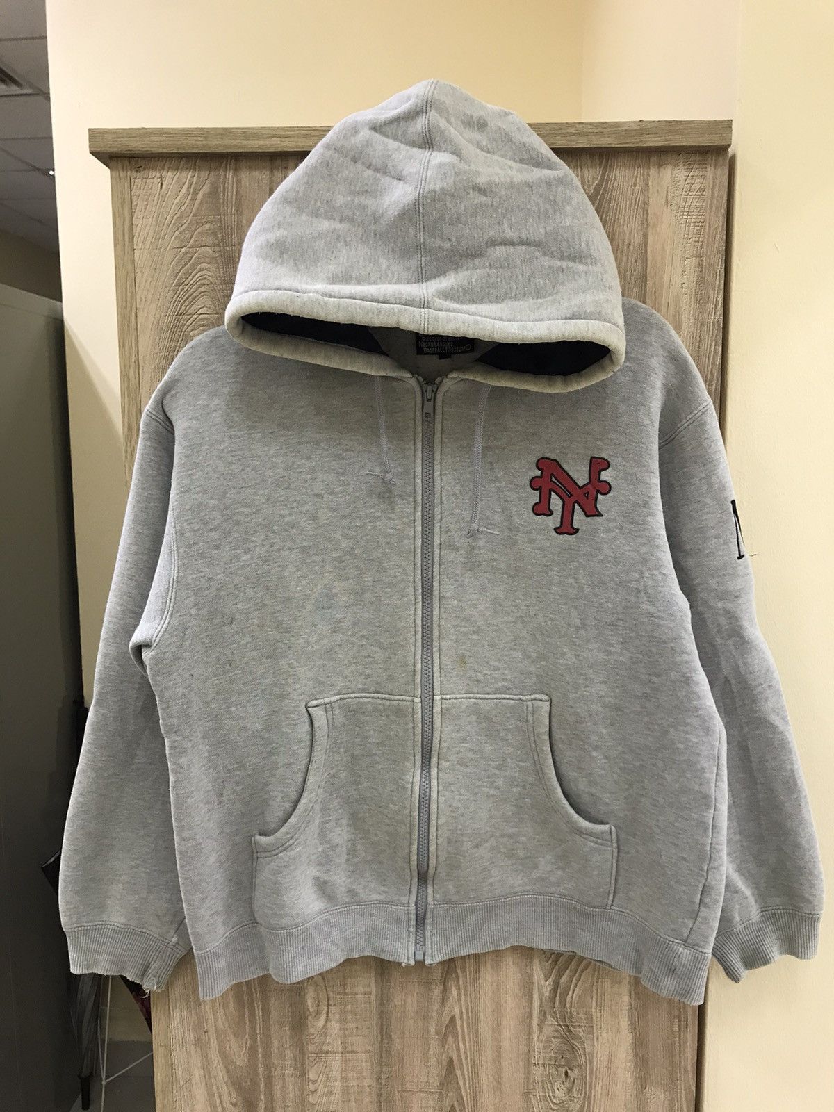 Vintage Negro Leagues Baseball Museum Hoodie Size US M / EU 48-50 / 2 - 2 Thumbnail