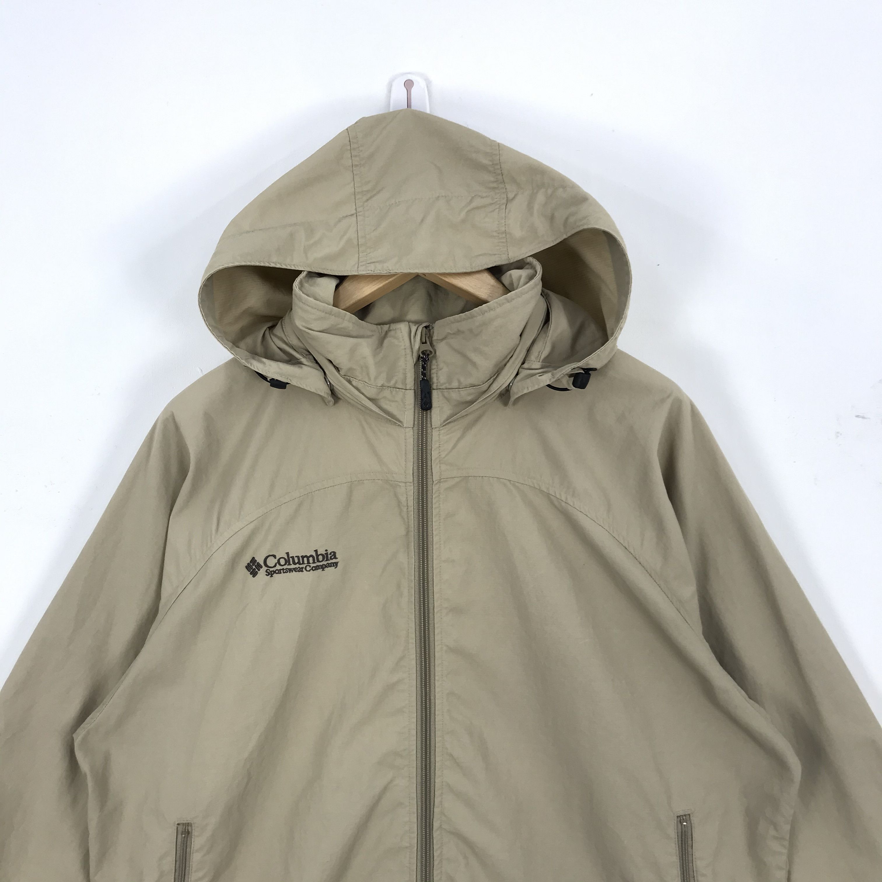 Columbia × Vintage Vintage Columbia Hoodie Rain Coat Jacket Windbreaker Size US XL / EU 56 / 4 - 2 Thumbnail