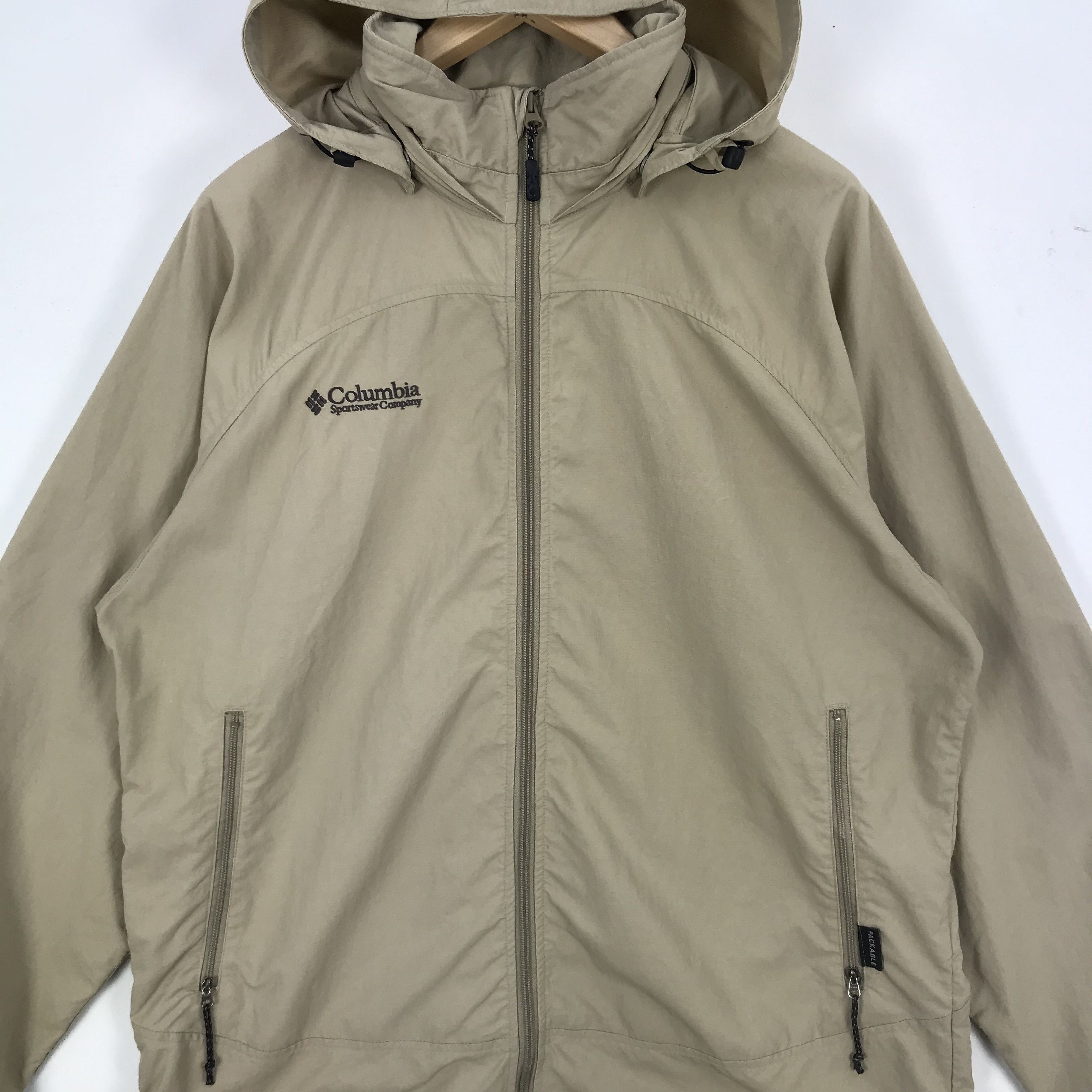 Columbia × Vintage Vintage Columbia Hoodie Rain Coat Jacket Windbreaker Size US XL / EU 56 / 4 - 3 Thumbnail