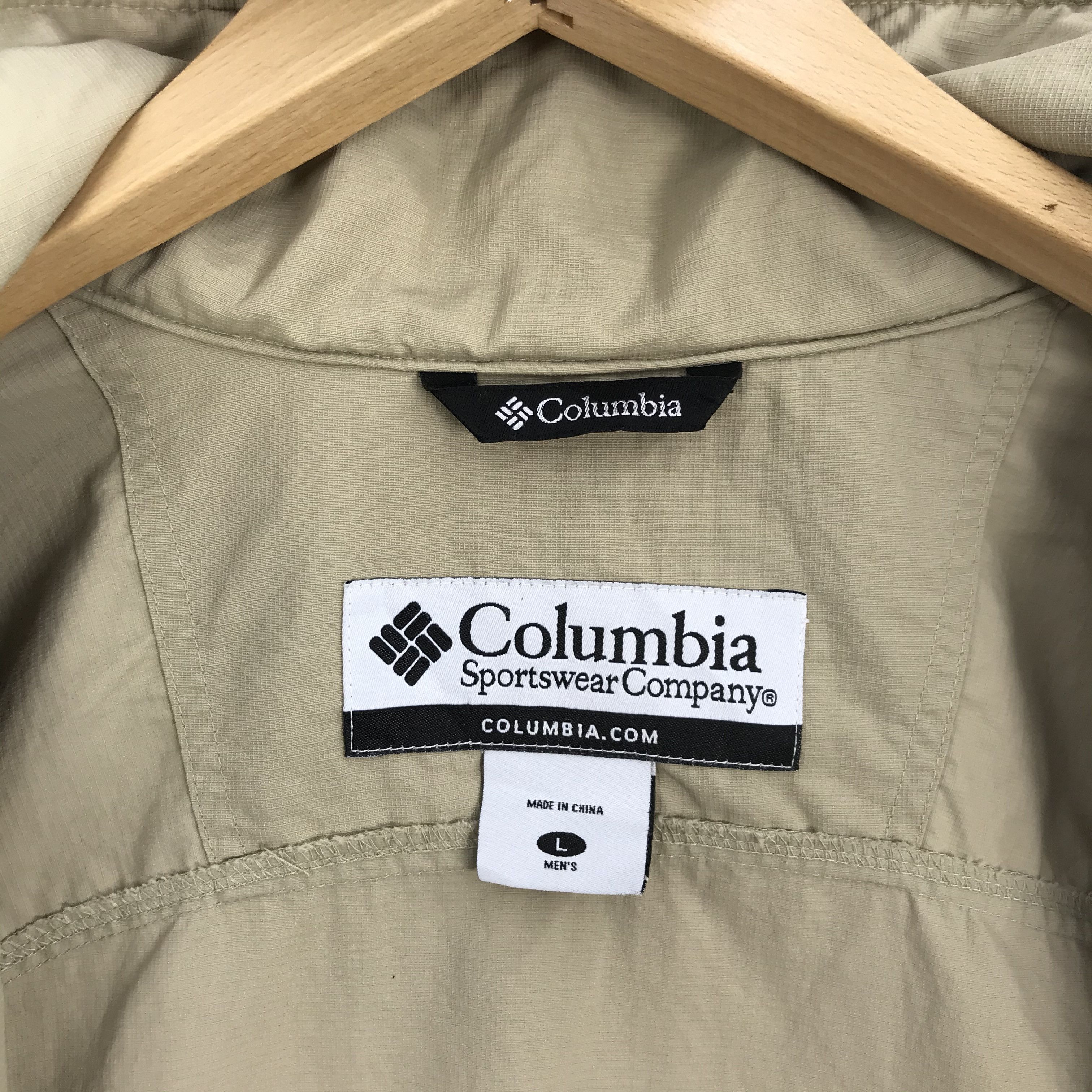 Columbia × Vintage Vintage Columbia Hoodie Rain Coat Jacket Windbreaker Size US XL / EU 56 / 4 - 5 Thumbnail