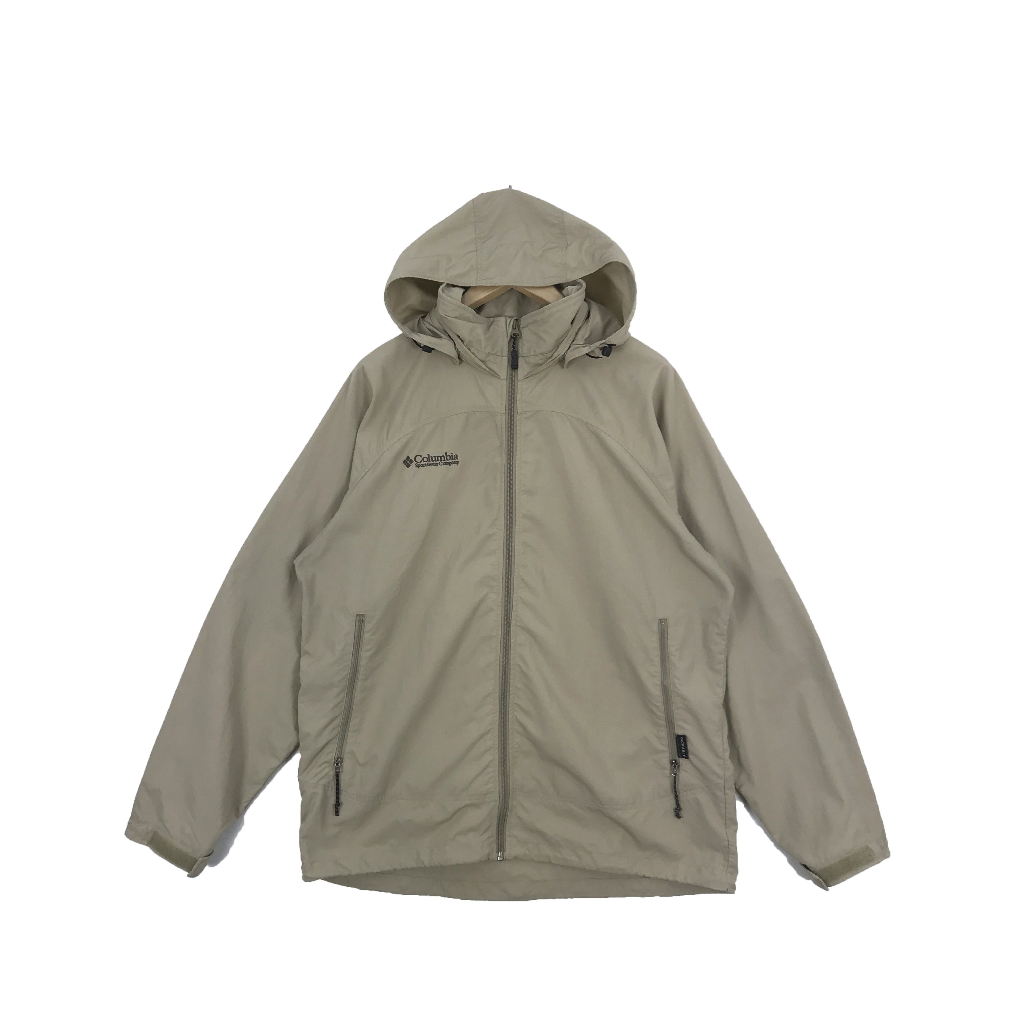 Columbia × Vintage Vintage Columbia Hoodie Rain Coat Jacket Windbreaker Size US XL / EU 56 / 4 - 1 Thumbnail