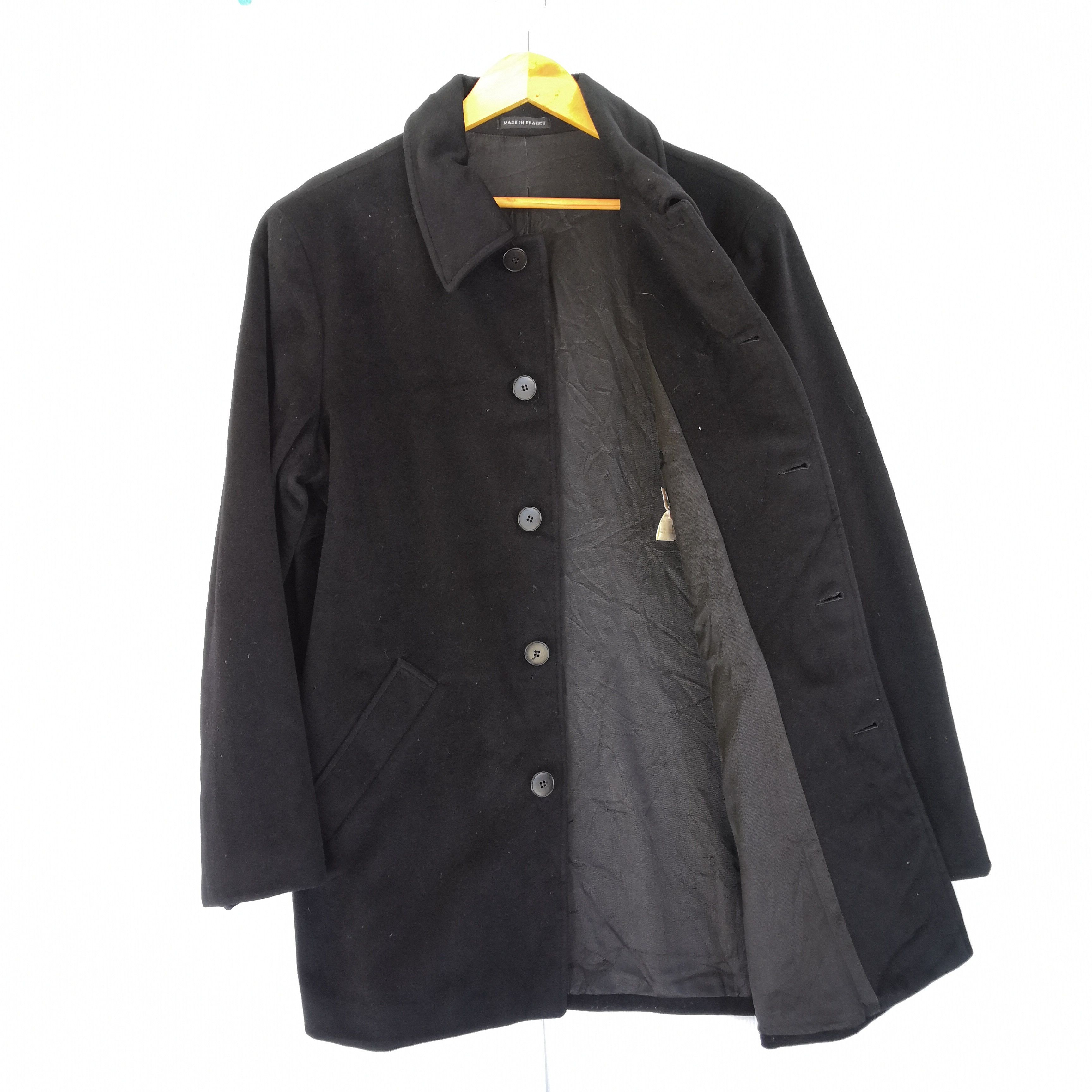 Vintage × agnes b. Vintage 90s Agnes B Jacket Wool Jacket Designer Jackets Size XS / US 0-2 / IT 36-38 - 4 Thumbnail