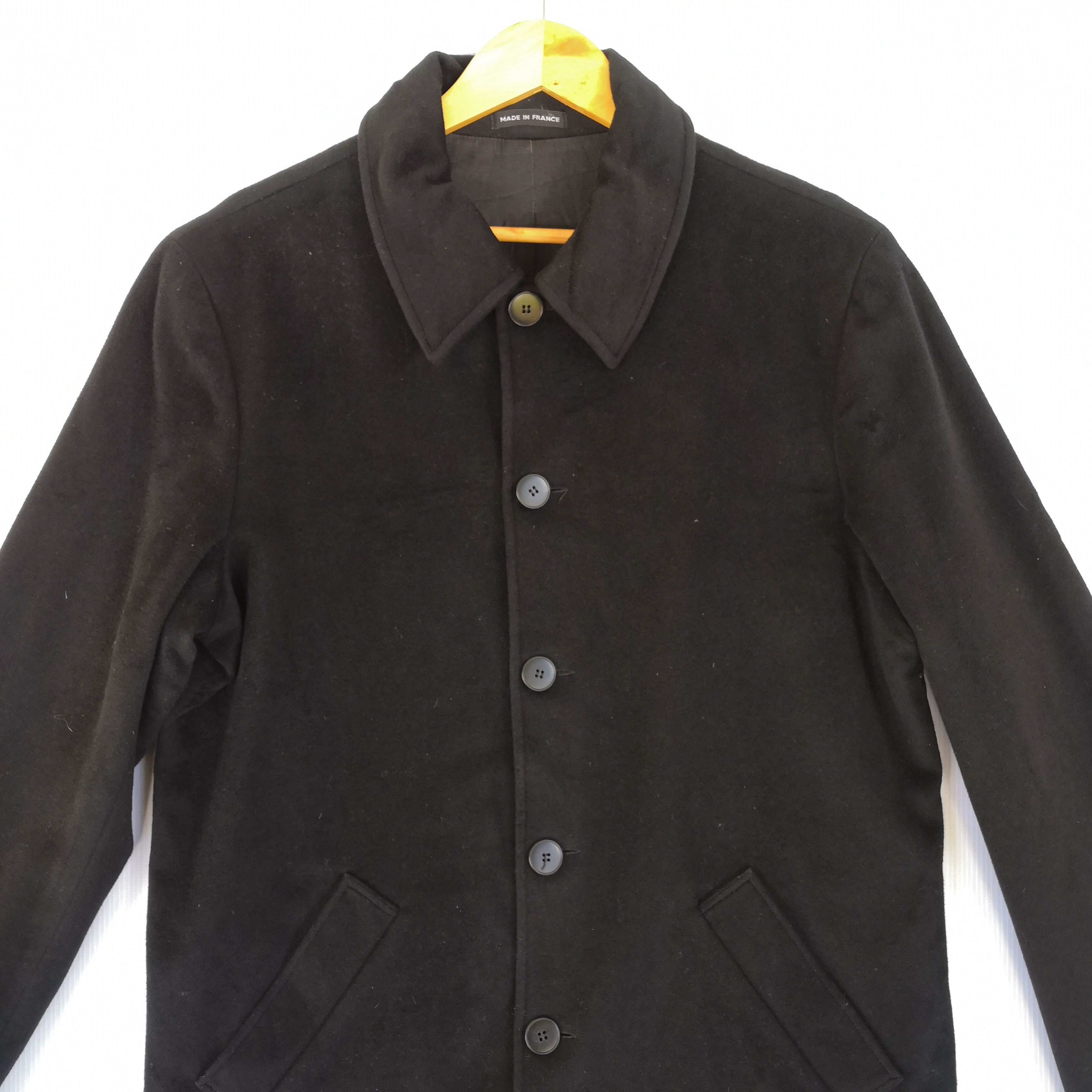 Vintage × agnes b. Vintage 90s Agnes B Jacket Wool Jacket Designer Jackets Size XS / US 0-2 / IT 36-38 - 2 Thumbnail