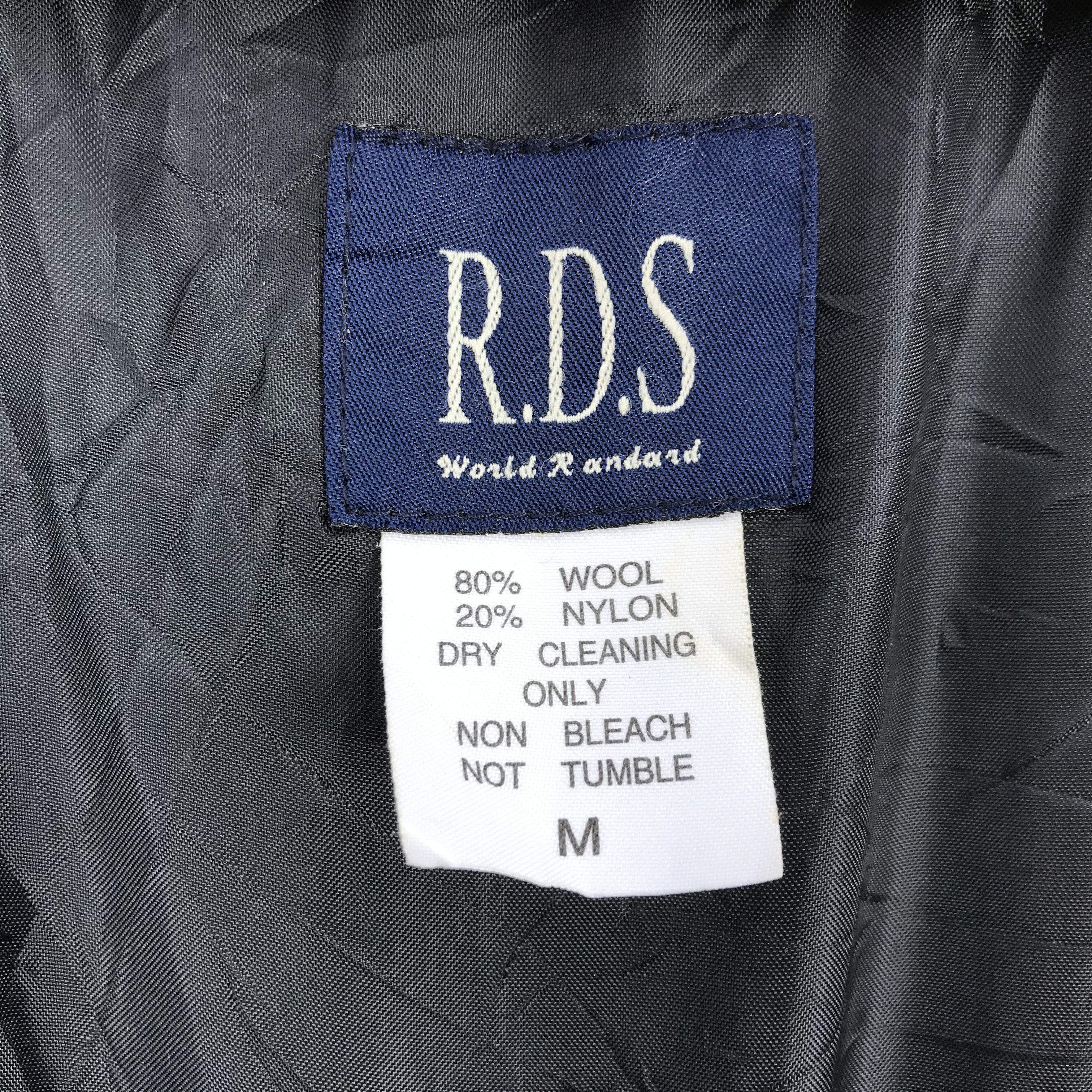 Japanese Brand × Vintage Vintage RDS Wool Jacket Flannel Checkered Jacket Size US XL / EU 56 / 4 - 6 Thumbnail