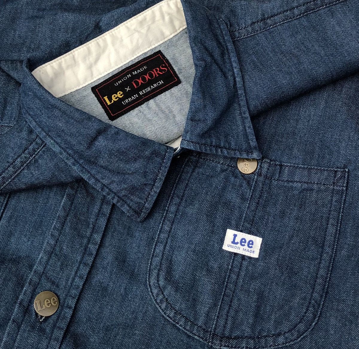 URBAN RESEARCH DOORS Urban Research Doors x Lee Denim Work Shirts Size US L / EU 52-54 / 3 - 5 Thumbnail
