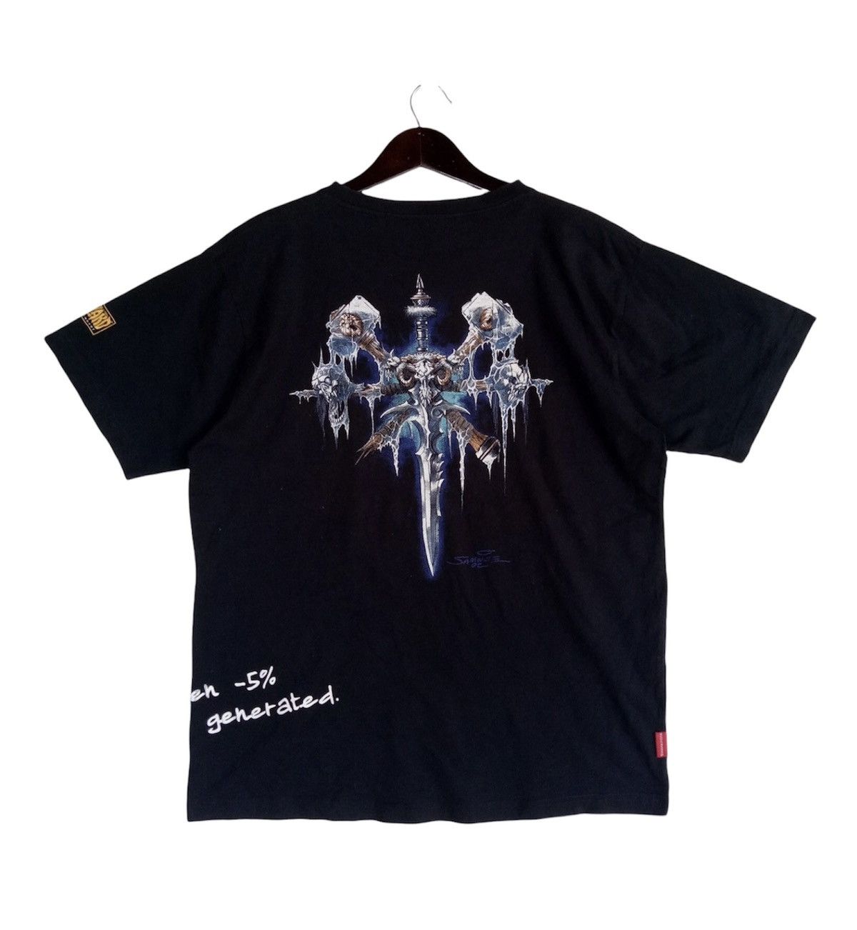 Other DEATH KNIGHT world of warcraft Blizzard games tee shirt Size US L / EU 52-54 / 3 - 1 Thumbnail