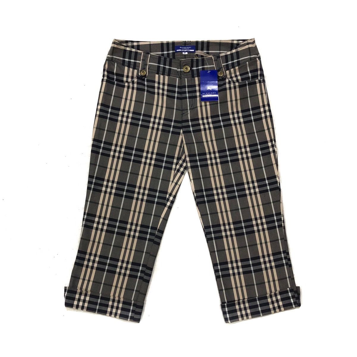 Burberry Burberrys London Blue Label Novacheck 3 Quarter Pant Size 30" / US 8 / IT 44 - 1 Thumbnail