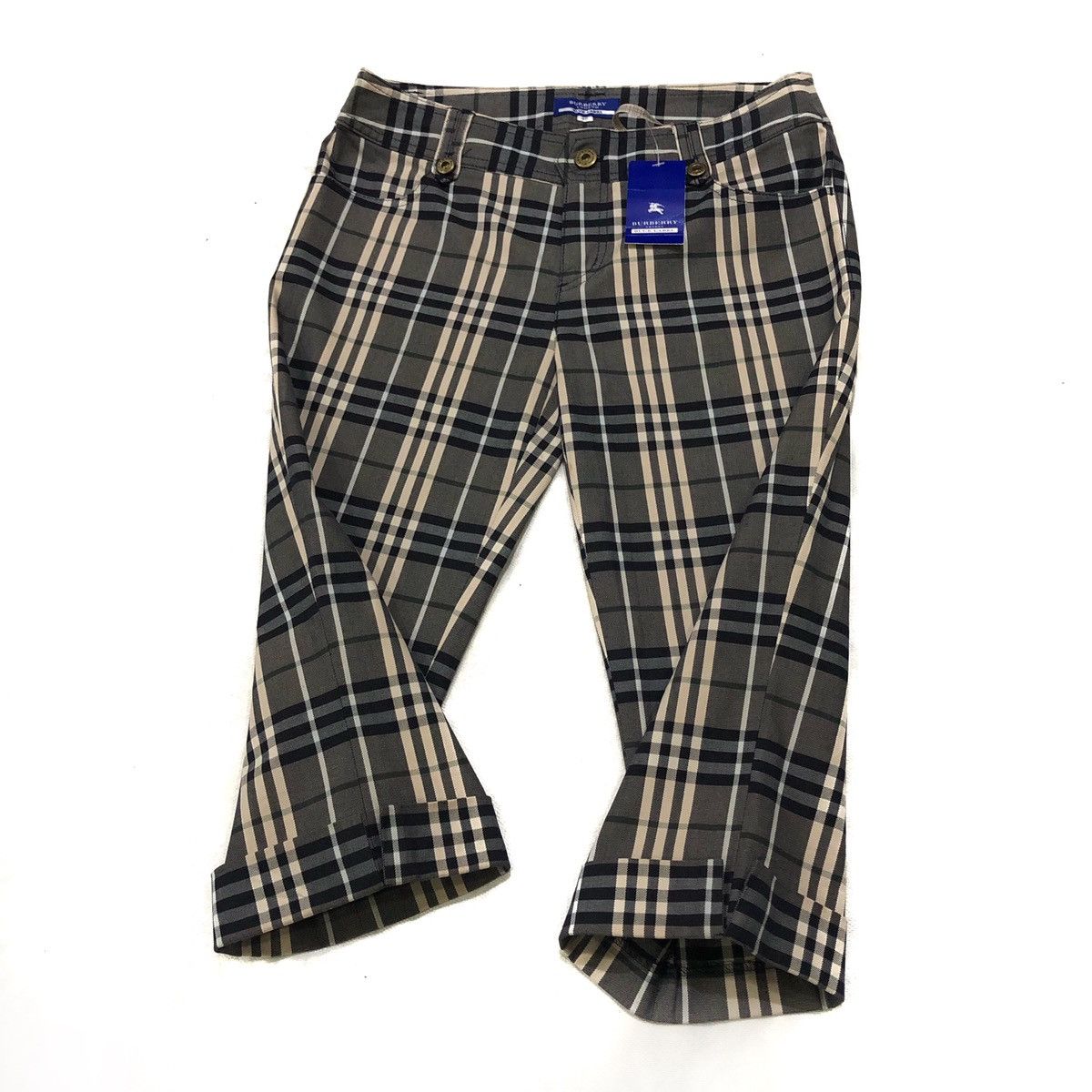 Burberry Burberrys London Blue Label Novacheck 3 Quarter Pant Size 30" / US 8 / IT 44 - 3 Thumbnail