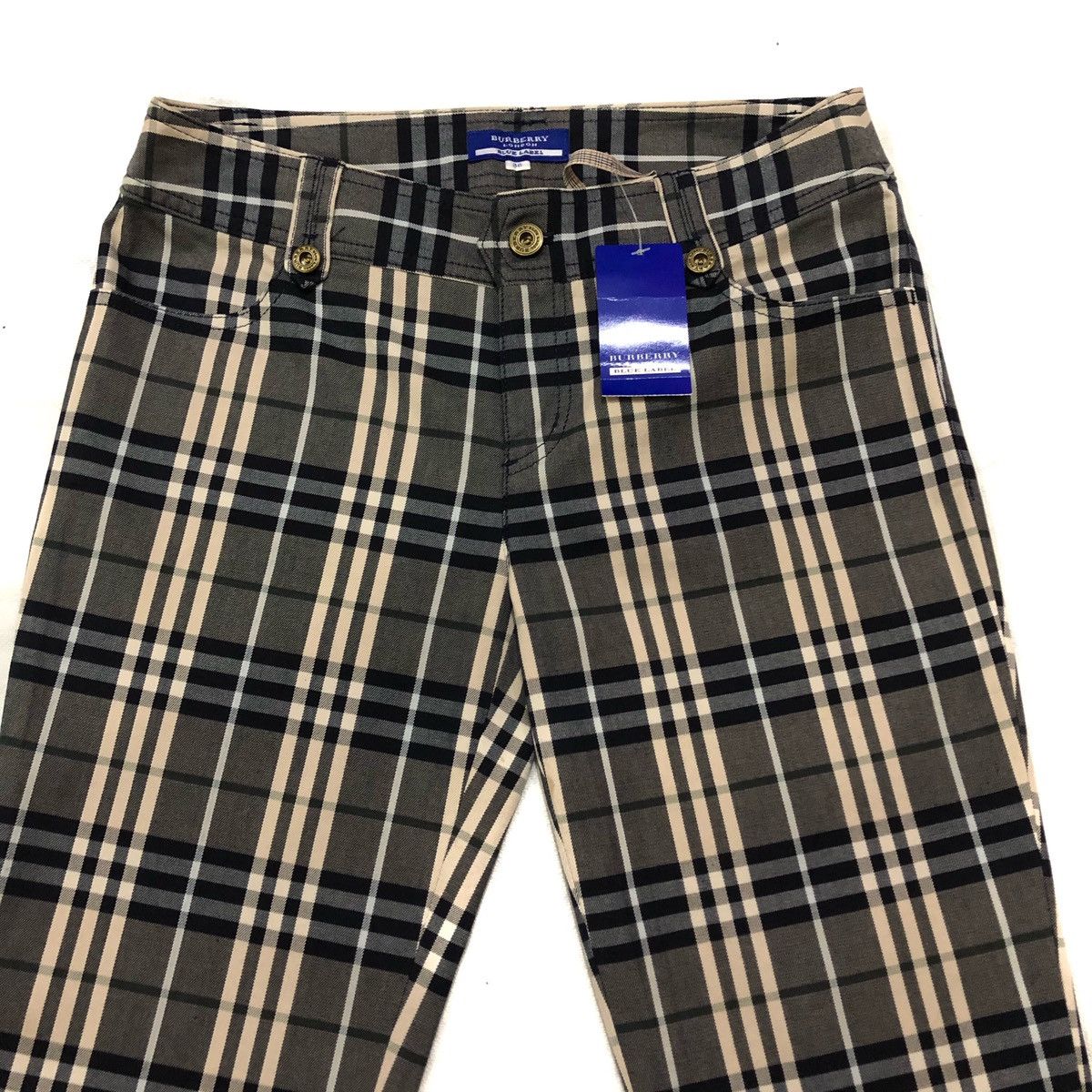 Burberry Burberrys London Blue Label Novacheck 3 Quarter Pant Size 30" / US 8 / IT 44 - 2 Thumbnail