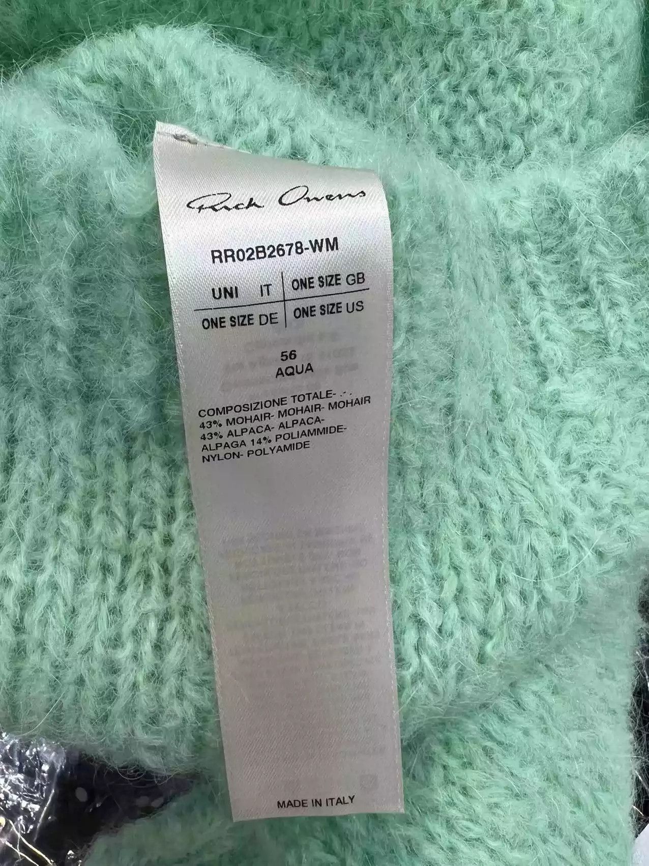 Rick Owens FW22 SOLID CREWNECK PULLOVER LONG-SLEEVED SWEATER Size US L / EU 52-54 / 3 - 3 Thumbnail