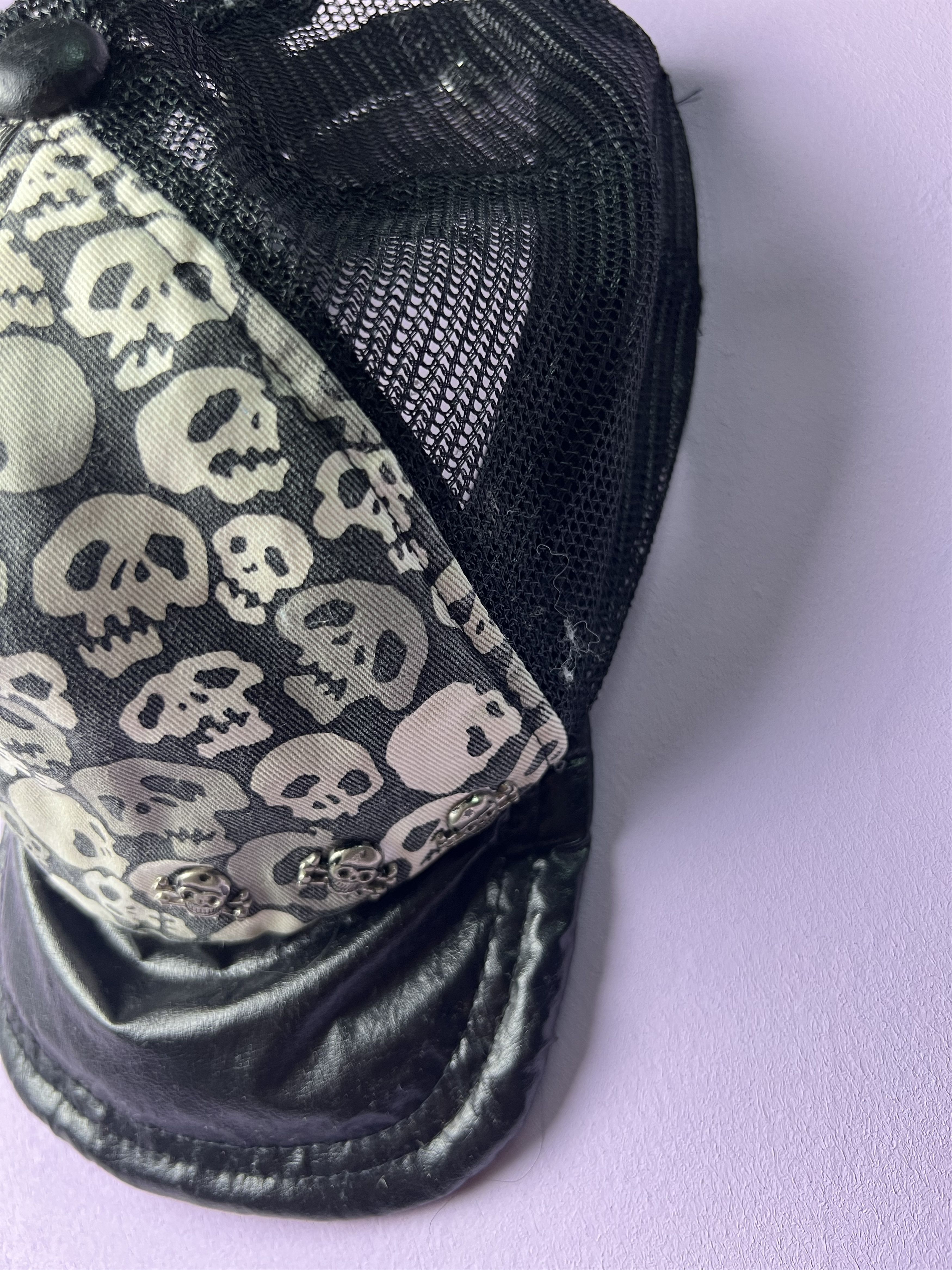 If Six Was Nine 🔥Rare Skulls Trucker Hats Size ONE SIZE - 2 Thumbnail