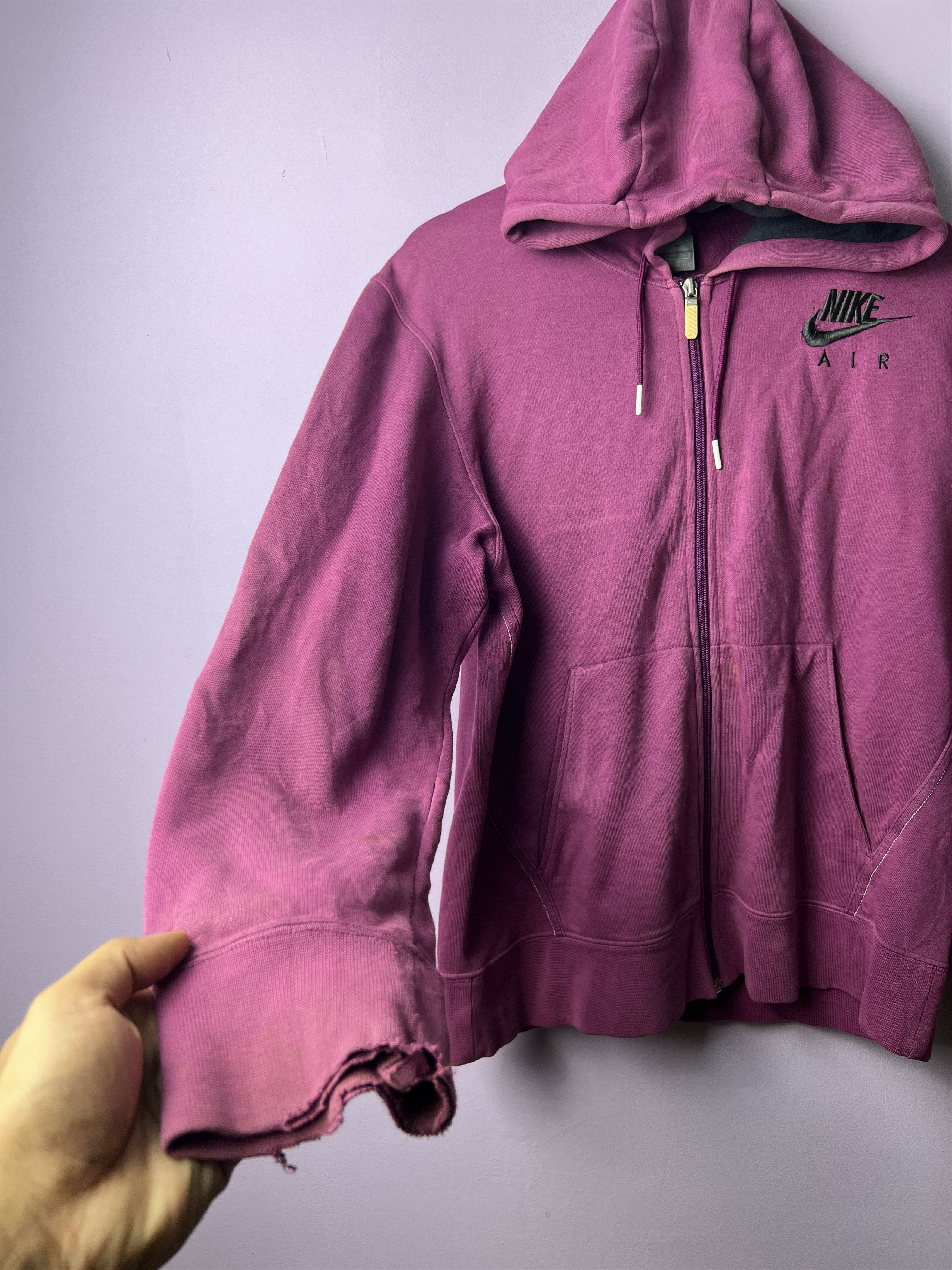 Nike 🔥Distressed Vintage Nike Airmax Pullover Hoodies Size US M / EU 48-50 / 2 - 7 Thumbnail