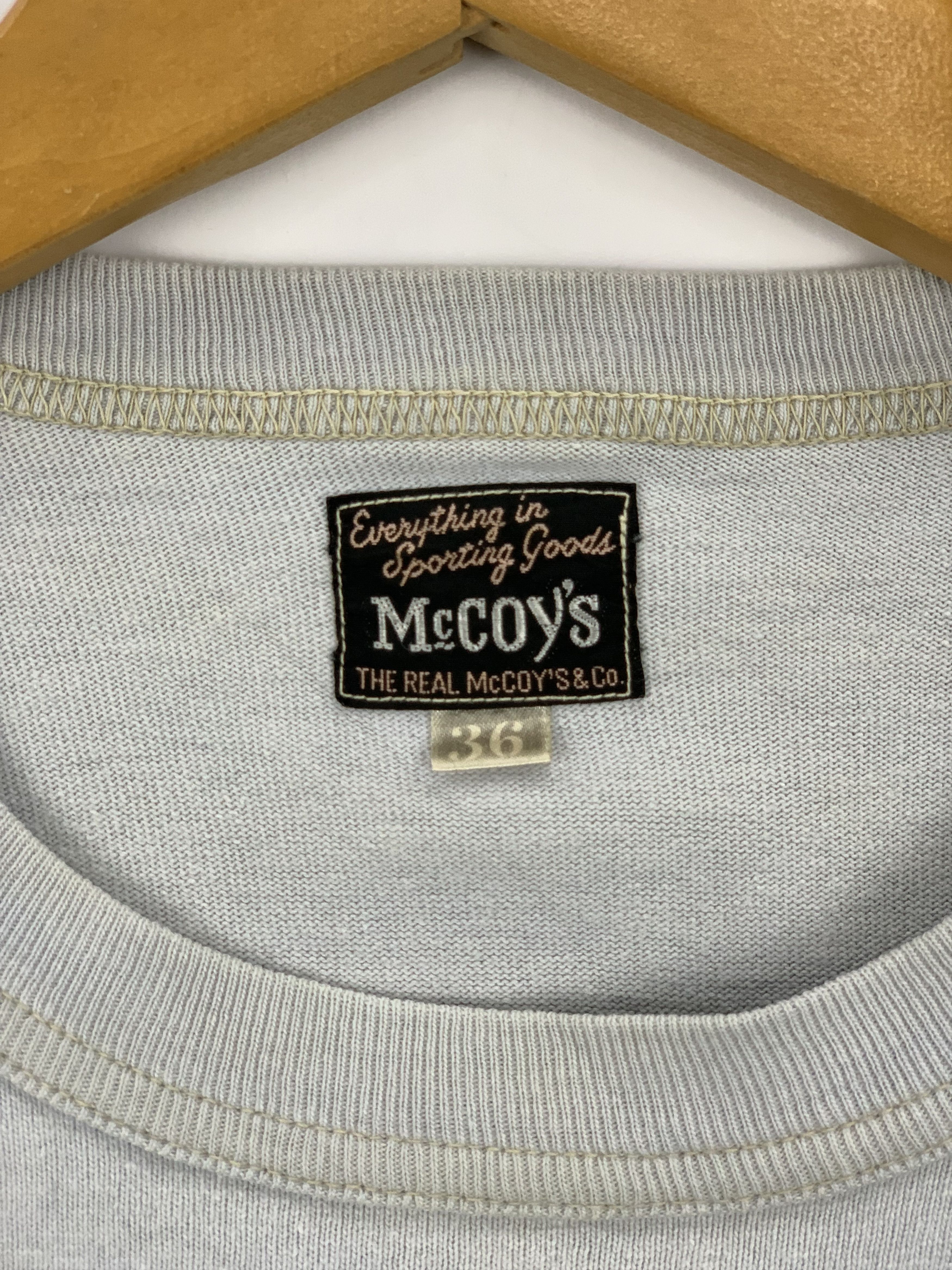 Japanese Brand The Real Mccoys Japanese T Shirt TA0281 Size US M / EU 48-50 / 2 - 8 Thumbnail
