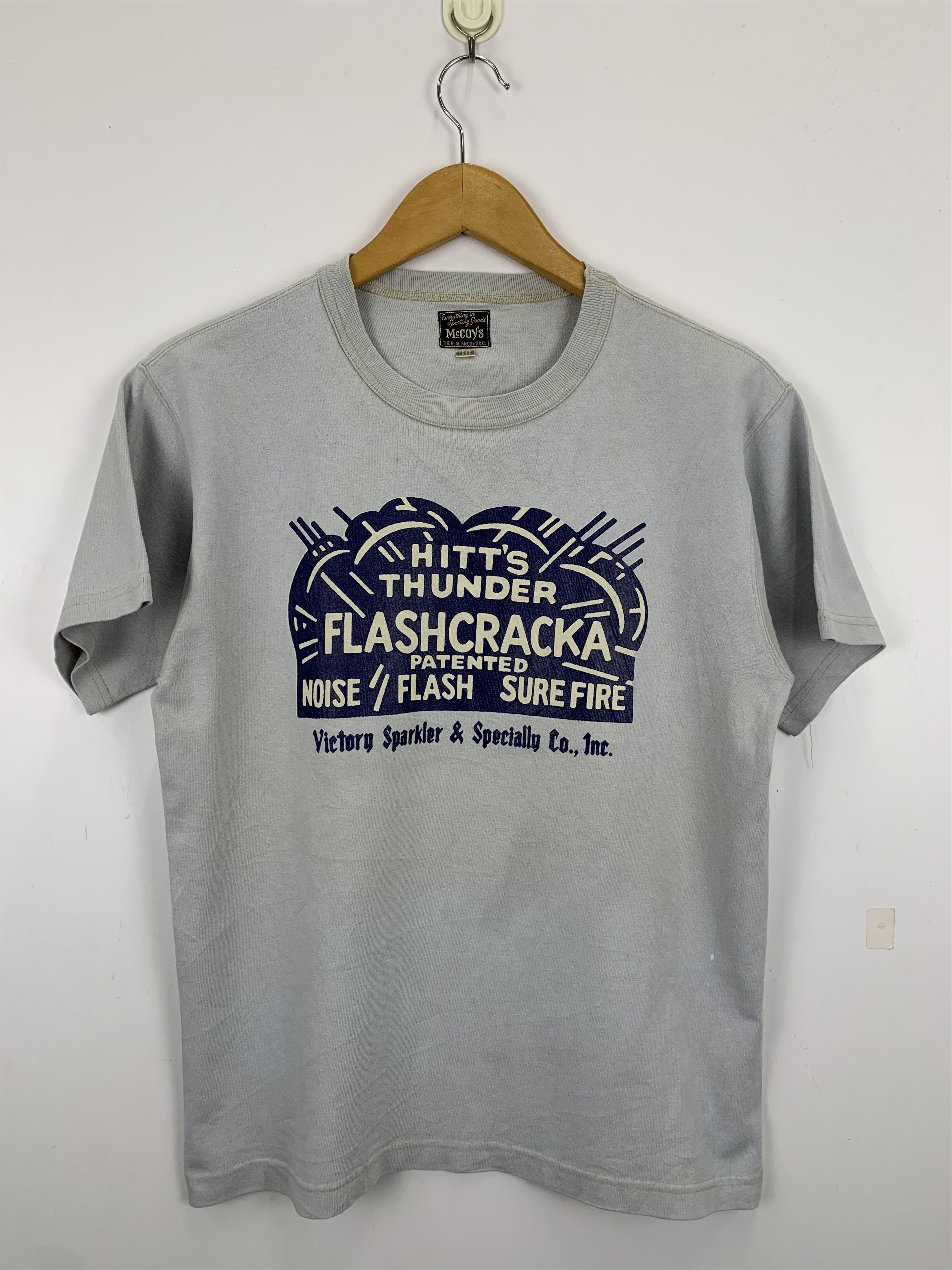 Japanese Brand The Real Mccoys Japanese T Shirt TA0281 Size US M / EU 48-50 / 2 - 1 Thumbnail