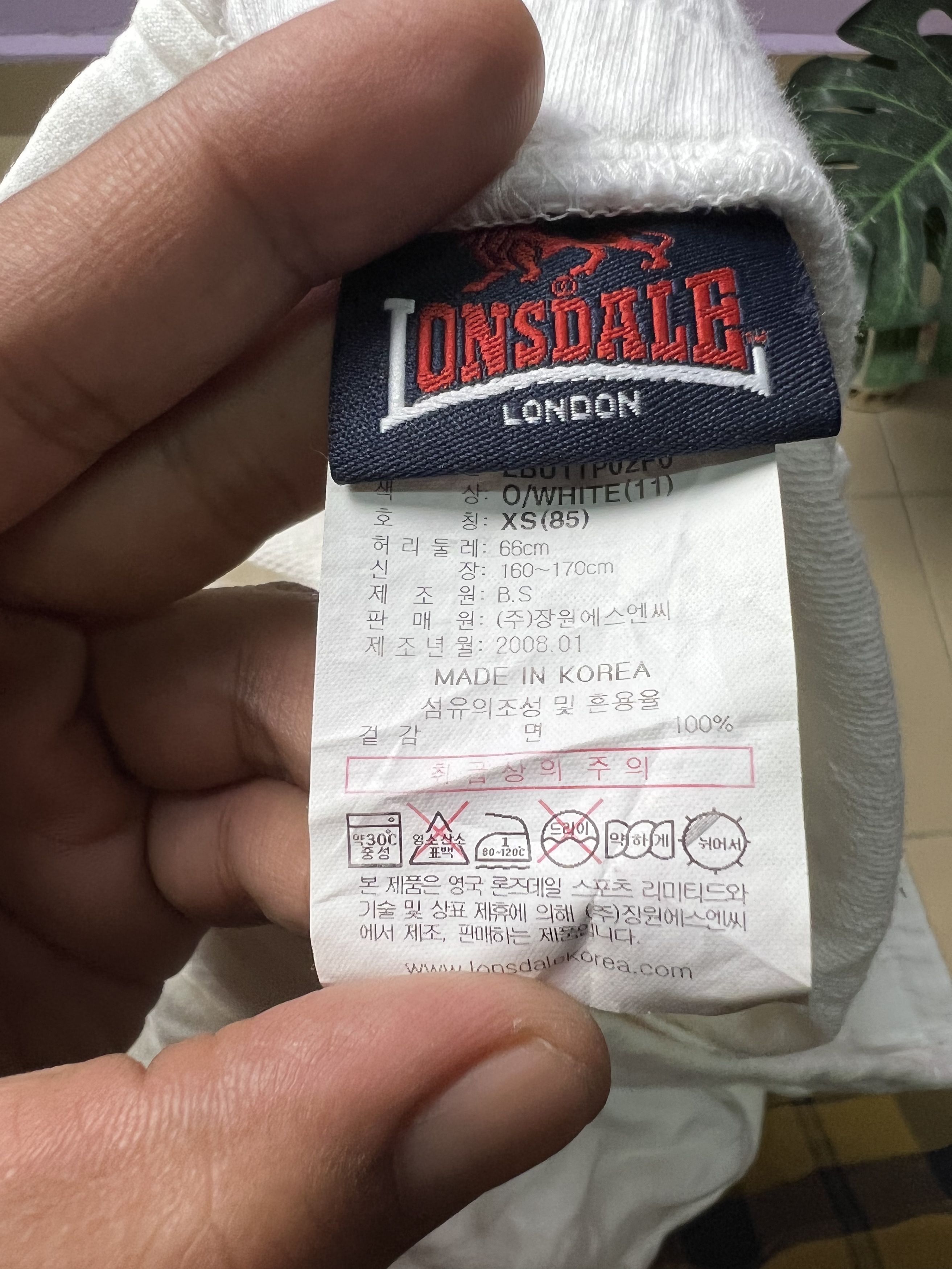 Lonsdale 🔥White Lonsdale Shorts Size 27" / US 4 / IT 40 - 12 Thumbnail